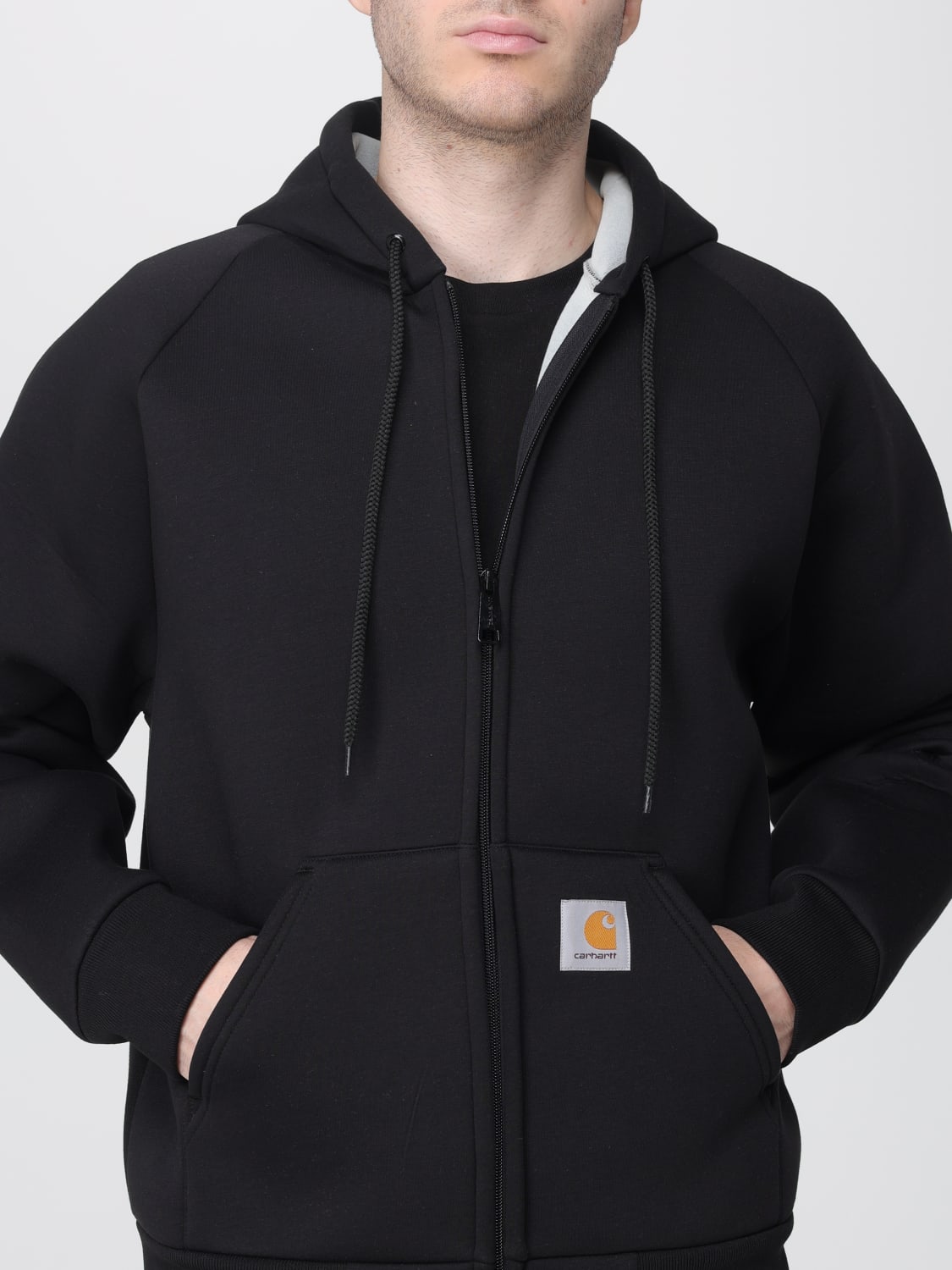 CARHARTT WIP SWEATSHIRT: Jacket men Carhartt Wip, Black - Img 4