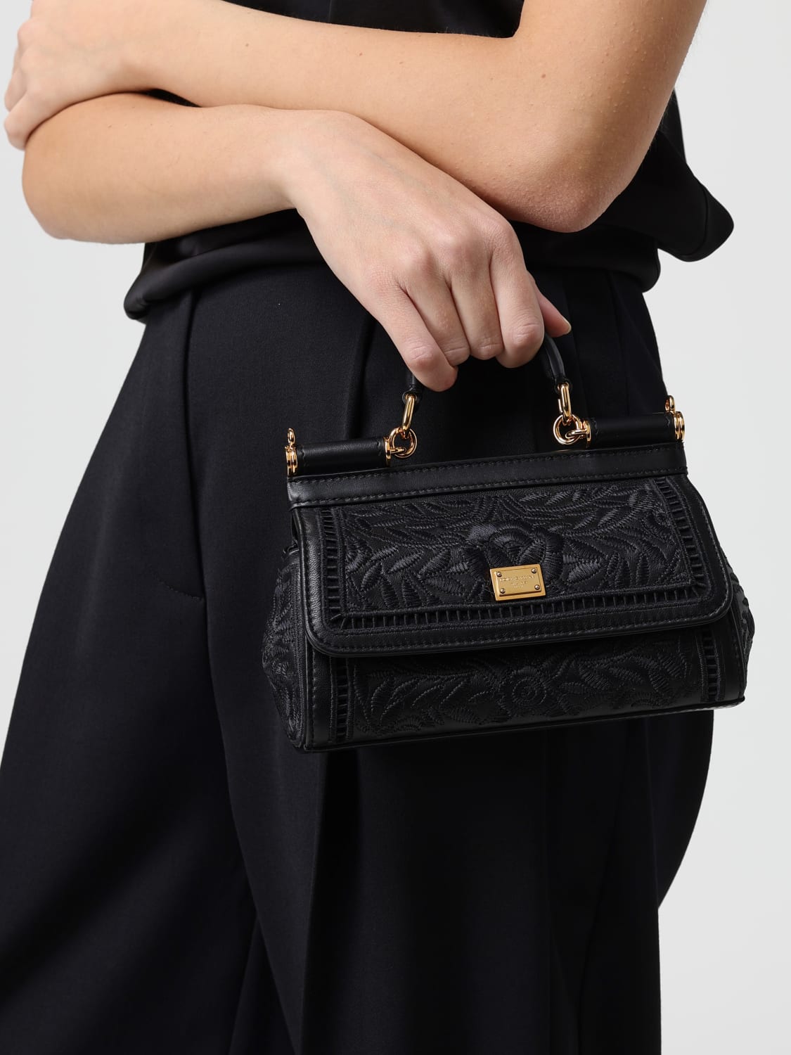DOLCE & GABBANA MINI BAG: Handbag woman Dolce & Gabbana, Black - Img 2