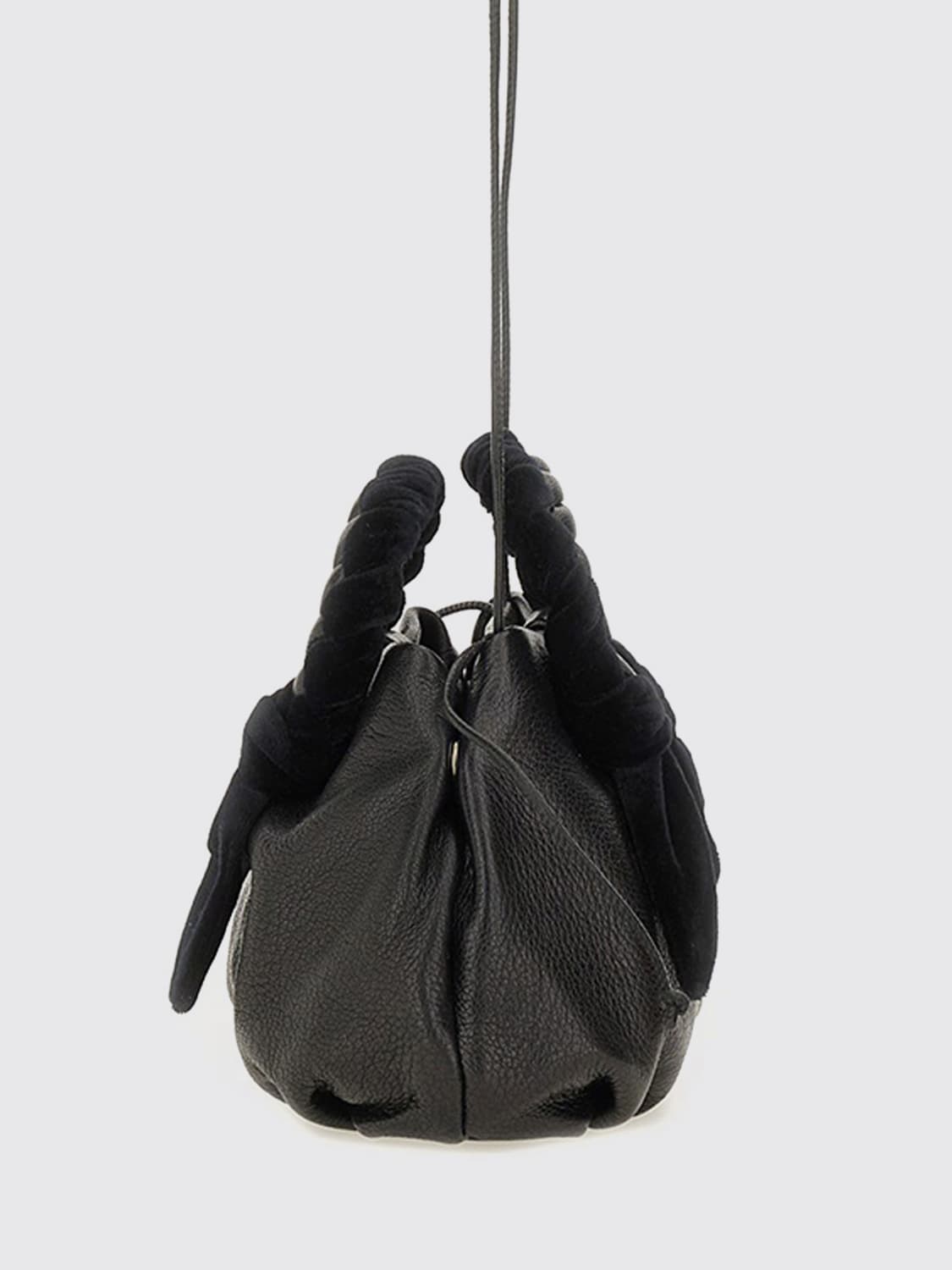 HEREU CROSSBODY BAG: Crossbody bag woman Hereu, Black - Img 3