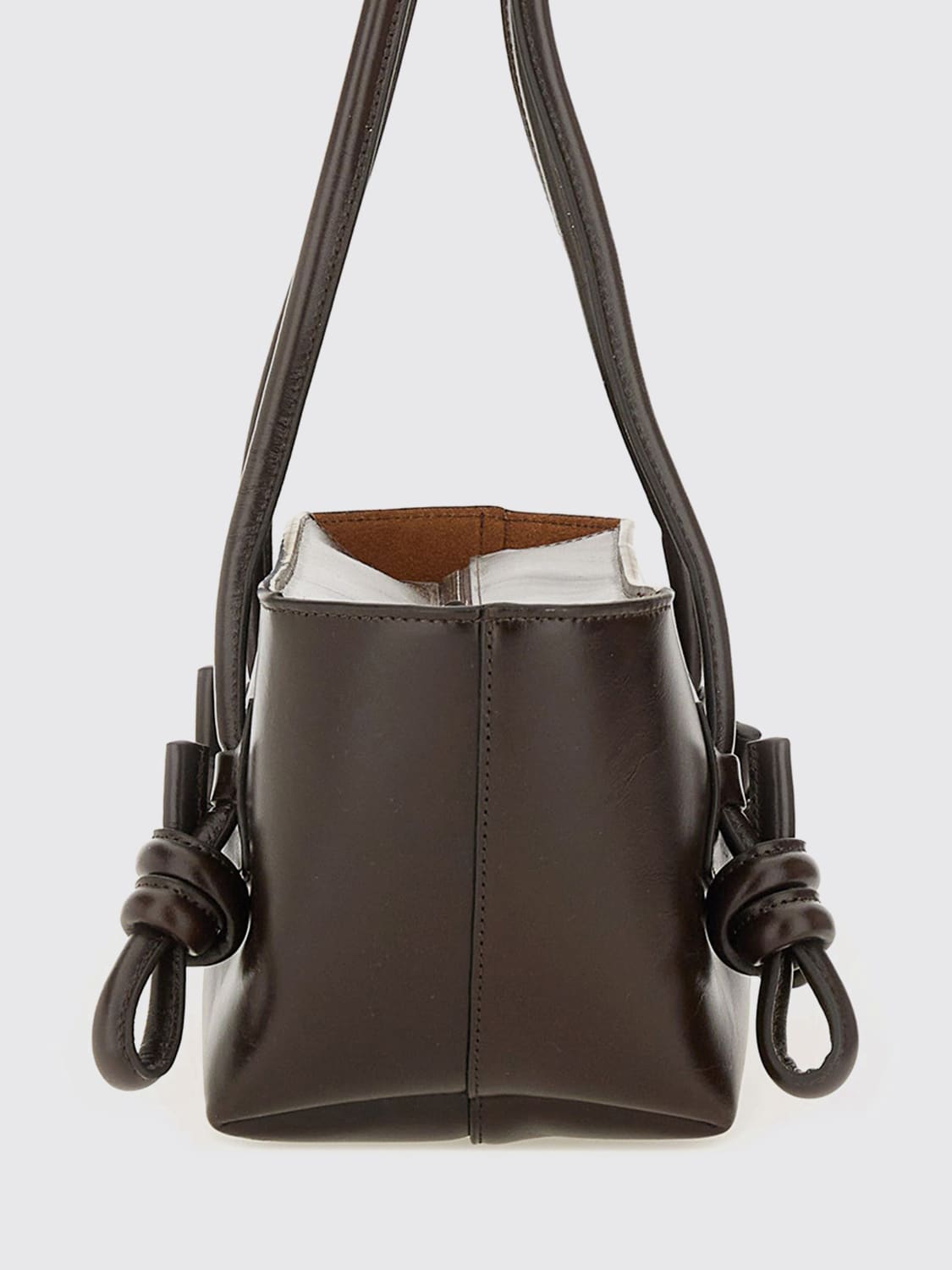 HEREU SHOULDER BAG: Shoulder bag woman Hereu, Brown - Img 3