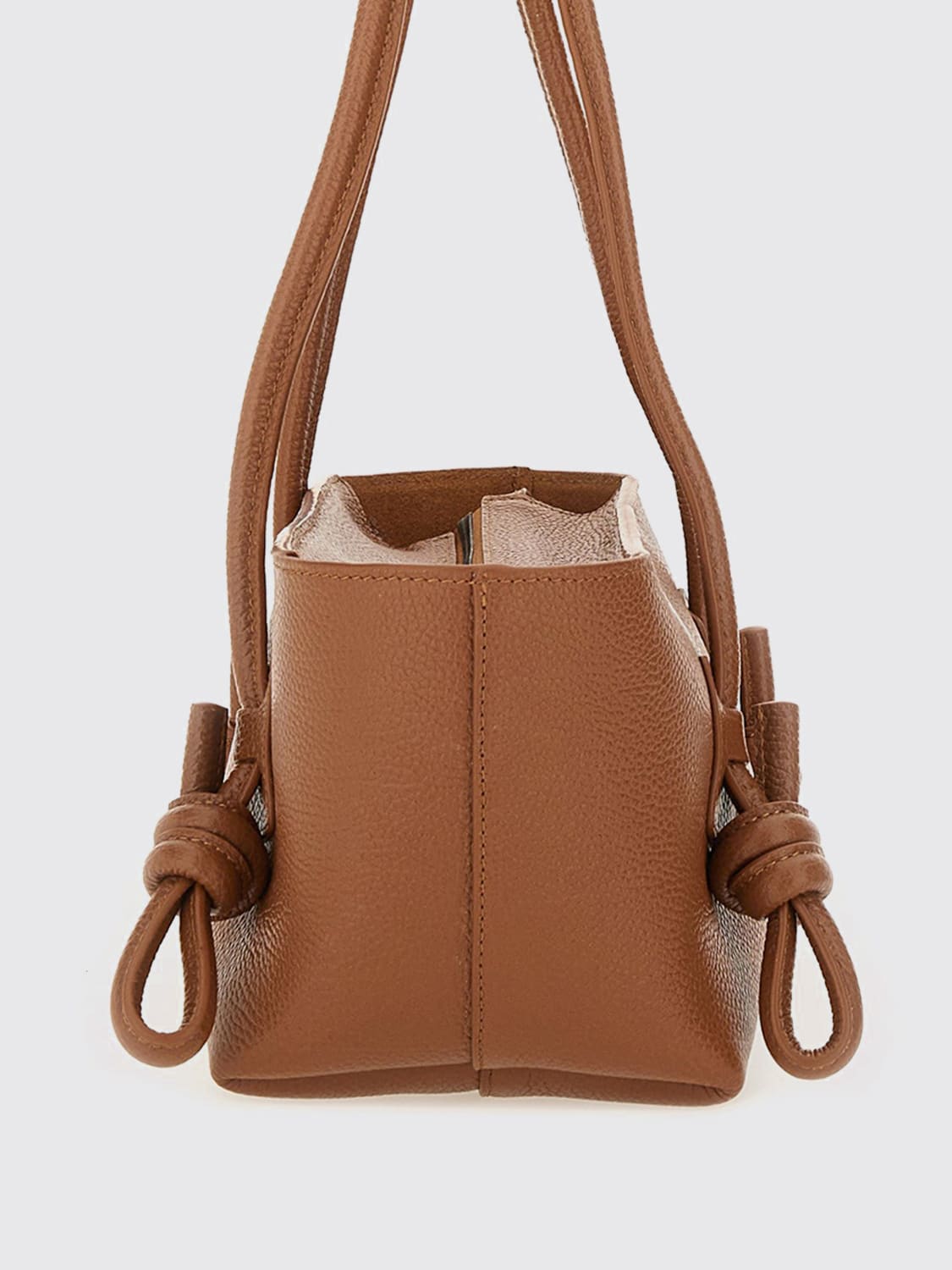 HEREU SHOULDER BAG: Shoulder bag woman Hereu, Brown - Img 3