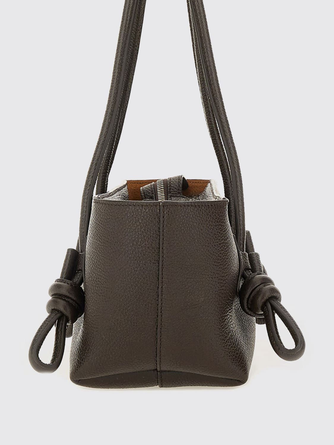 HEREU SHOULDER BAG: Shoulder bag woman Hereu, Burnt - Img 3