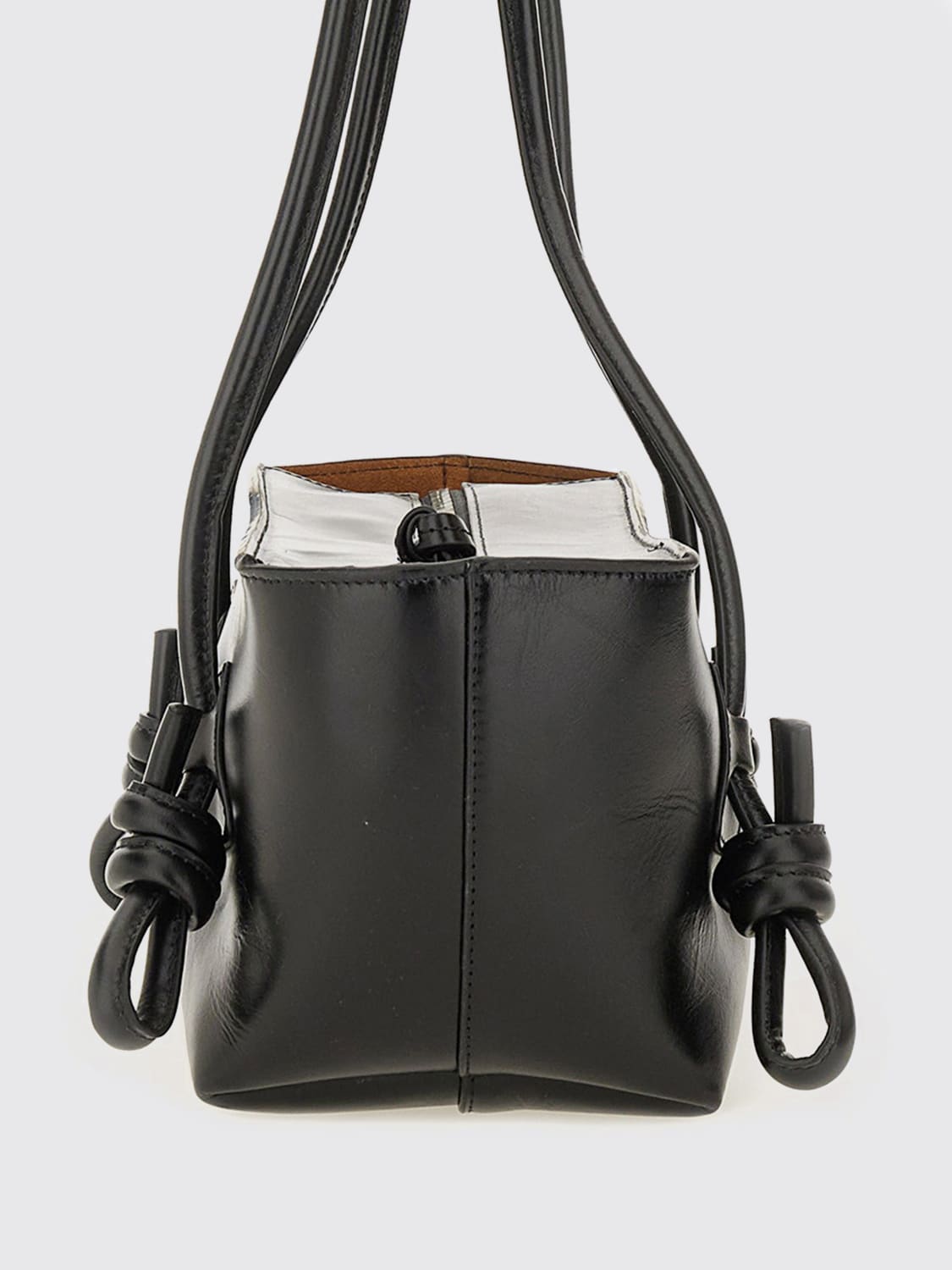 HEREU SAC PORTÉ ÉPAULE: Sac porté épaule femme Hereu, Noir - Img 3