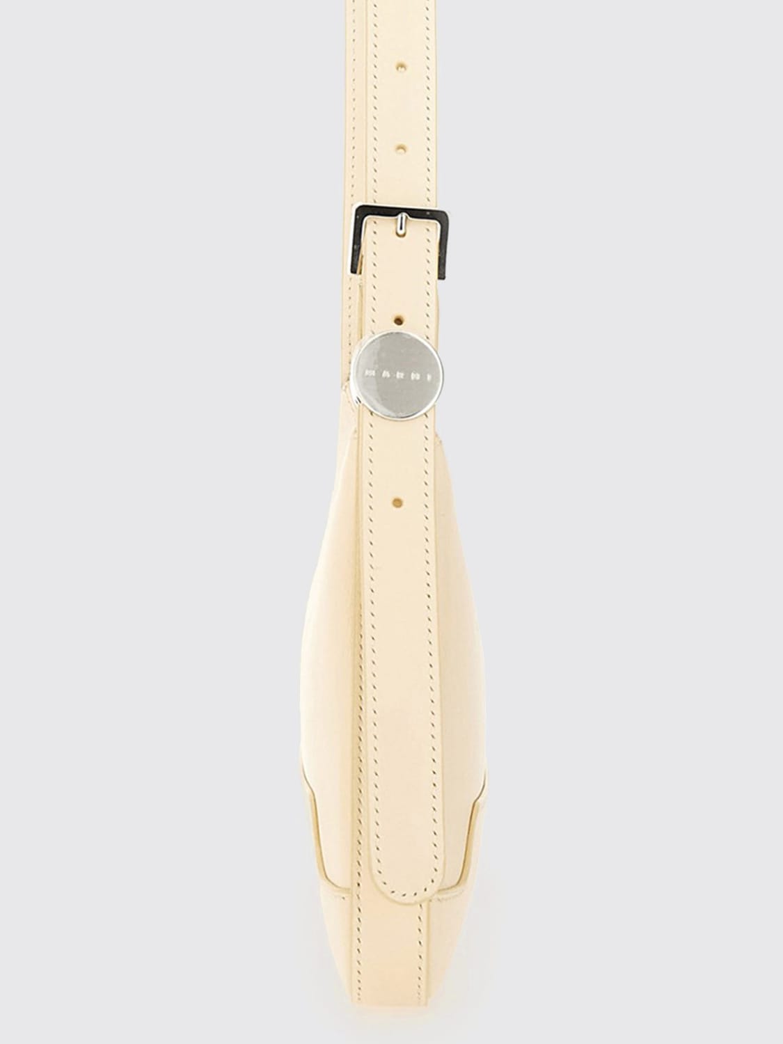MARNI BORSA A SPALLA: Borsa Marni in pelle , Beige - Img 3