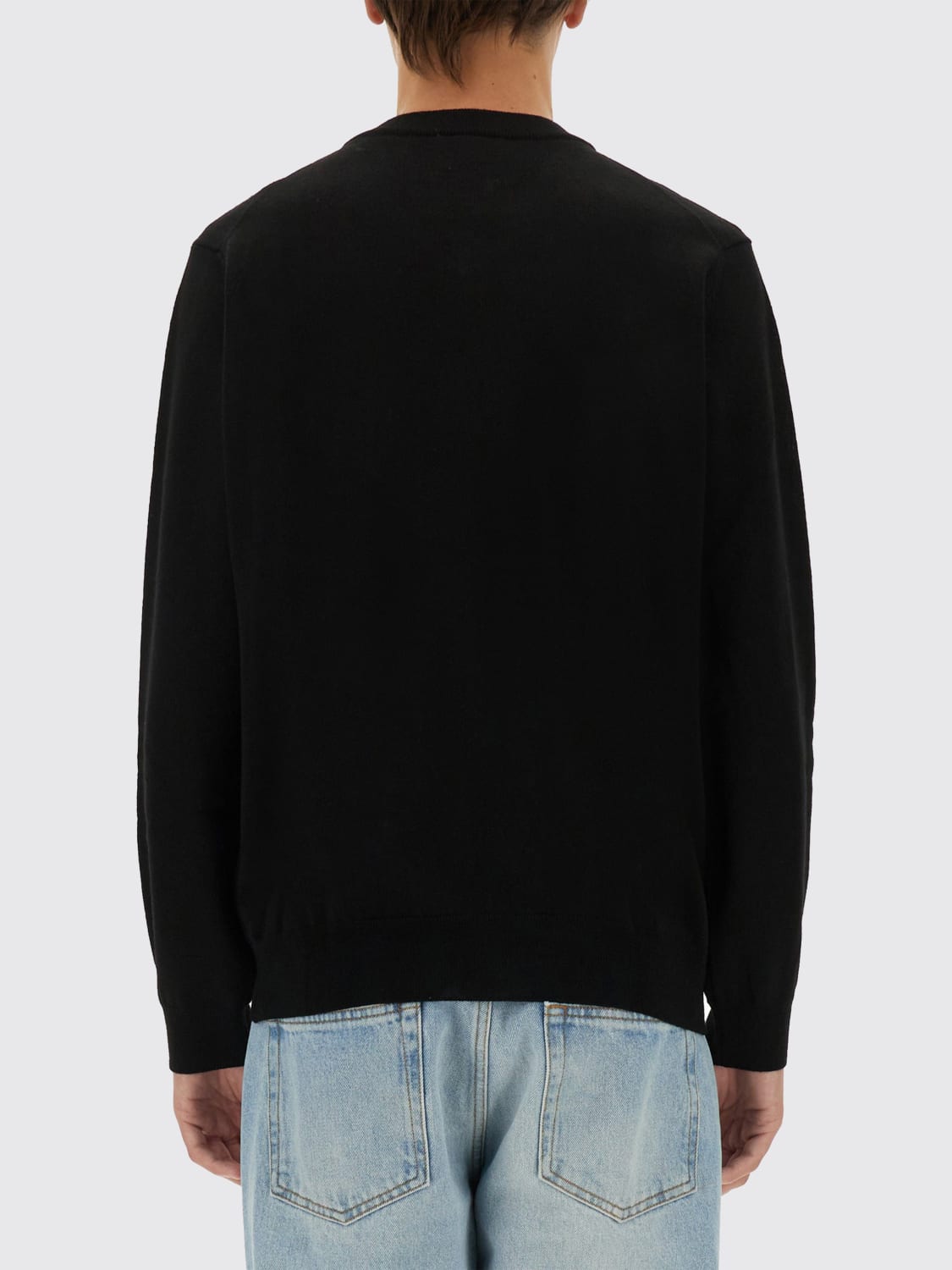 LACOSTE セーター: スウェットシャツ メンズ Lacoste, ブラック - Img 3