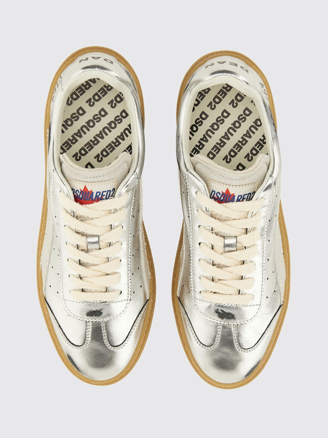 DSQUARED2 SNEAKERS: Sneakers herren Dsquared2, Silber - Img 4
