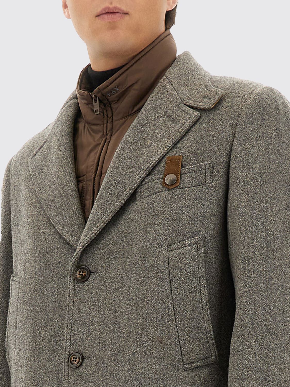 FAY COAT: Coat men Fay, Multicolor - Img 4