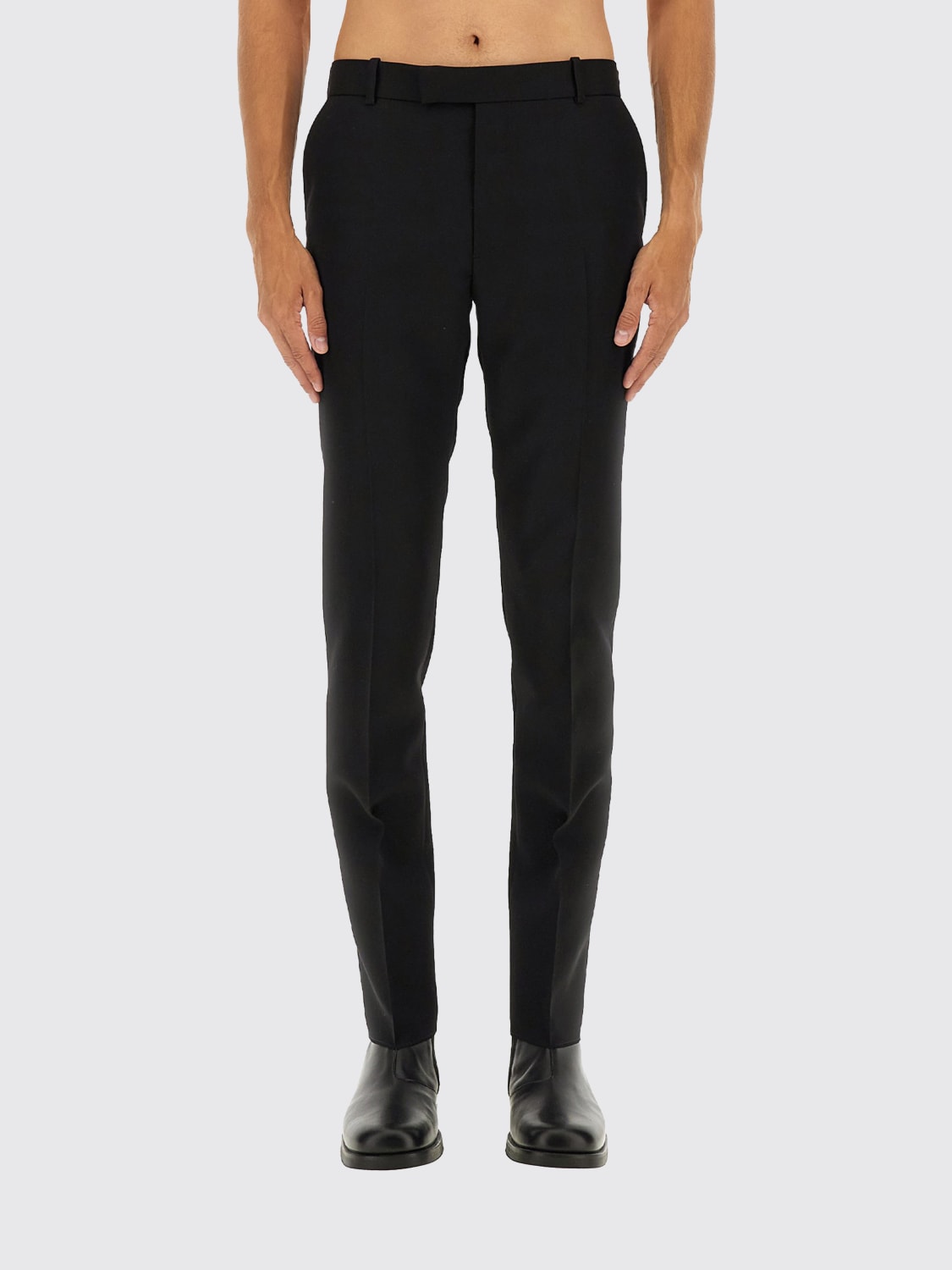 MCQUEEN PANTS: Pants men McQueen, Black - Img 1