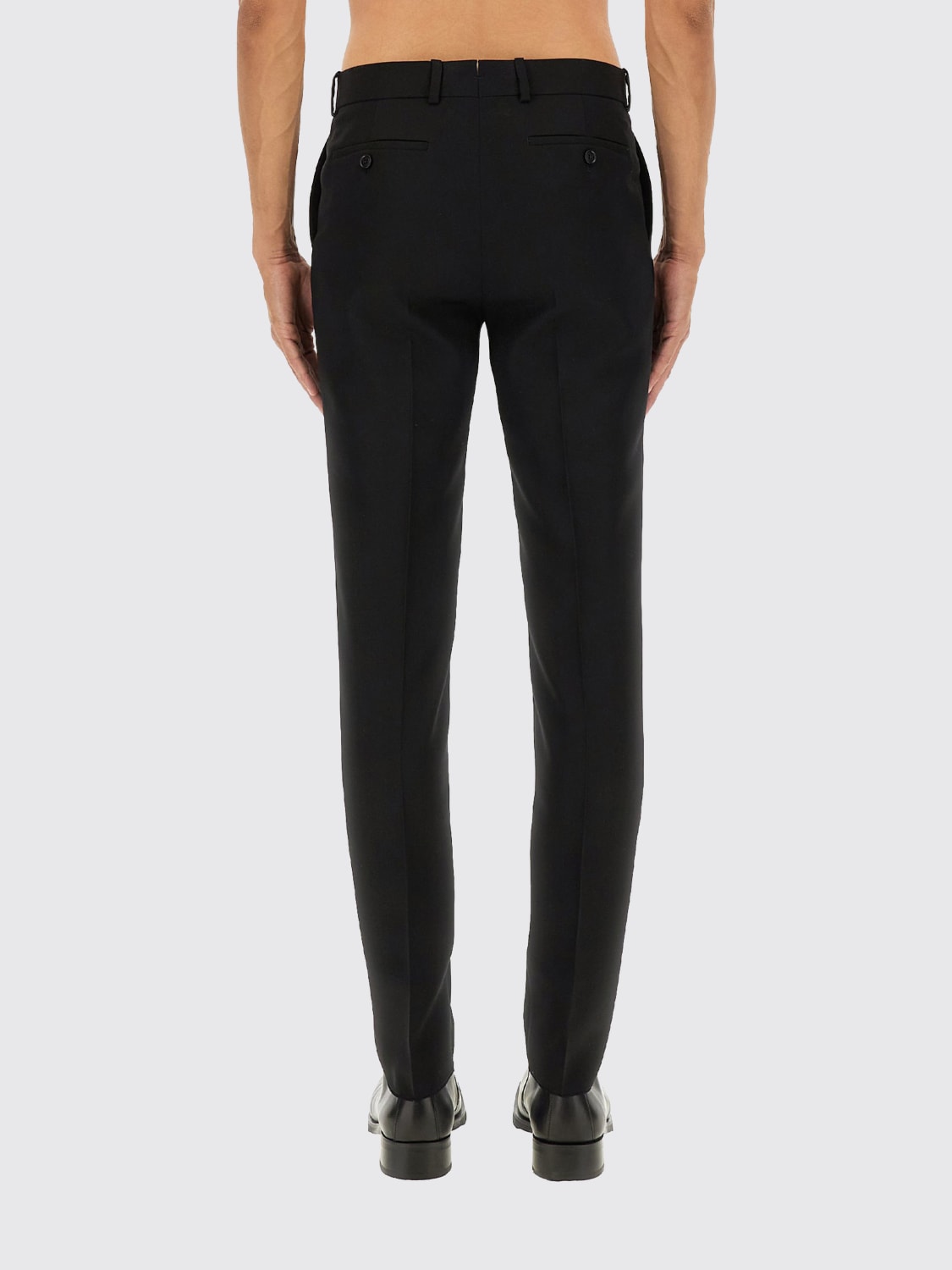 MCQUEEN PANTS: Pants men McQueen, Black - Img 3
