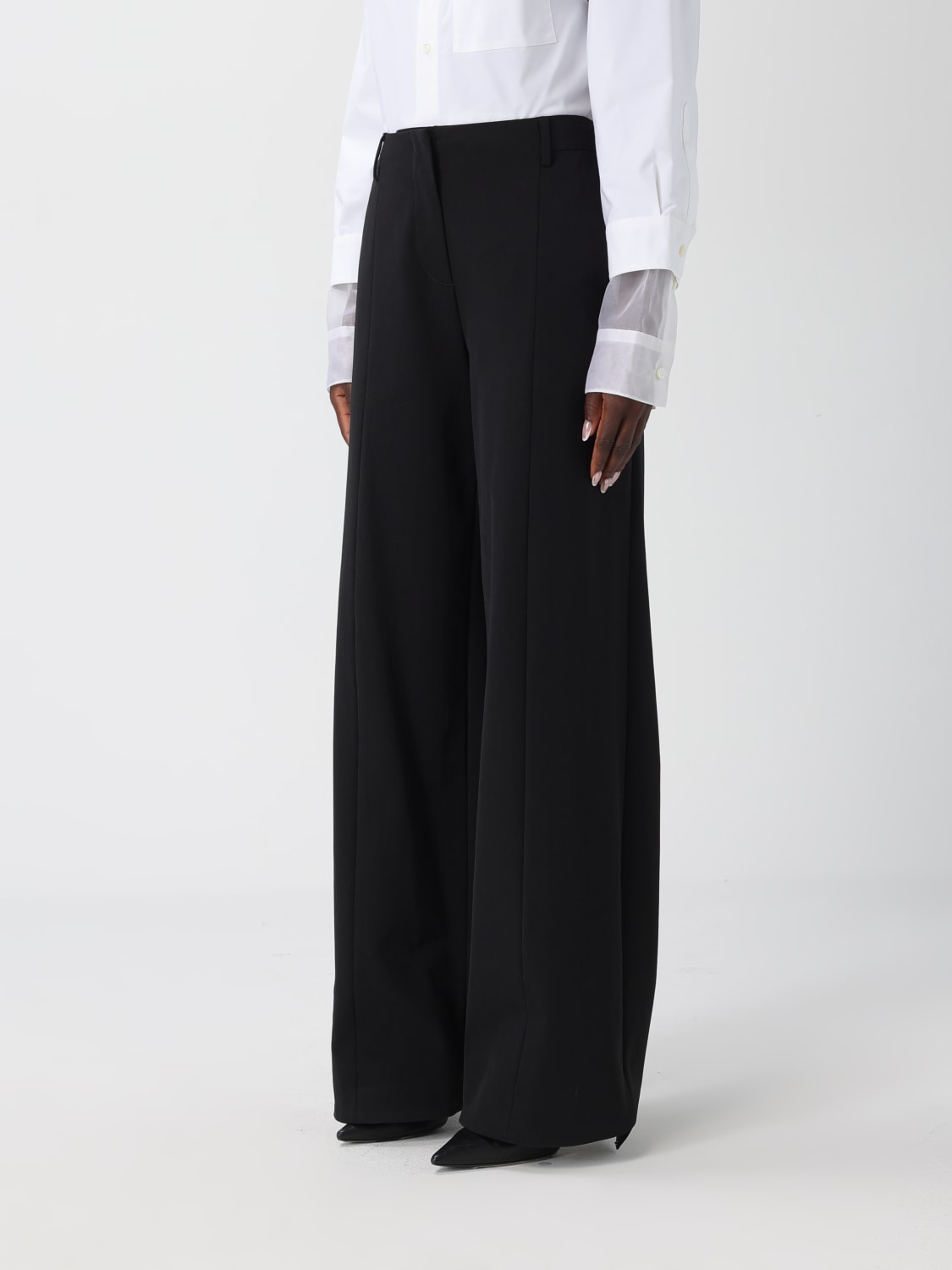 JEAN PAUL GAULTIER PANTALONES: Pantalones mujer Jean Paul Gaultier, Negro - Img 4