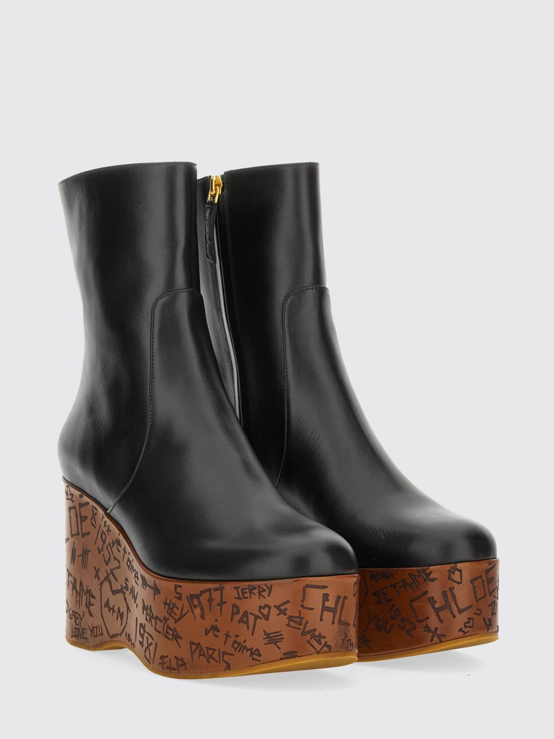 CHLOÉ BOOTS: Boots woman ChloÉ, Black - Img 2