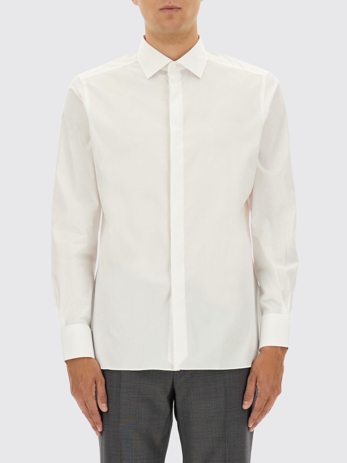 ZEGNA SHIRT: Shirt men Zegna, White - Img 1