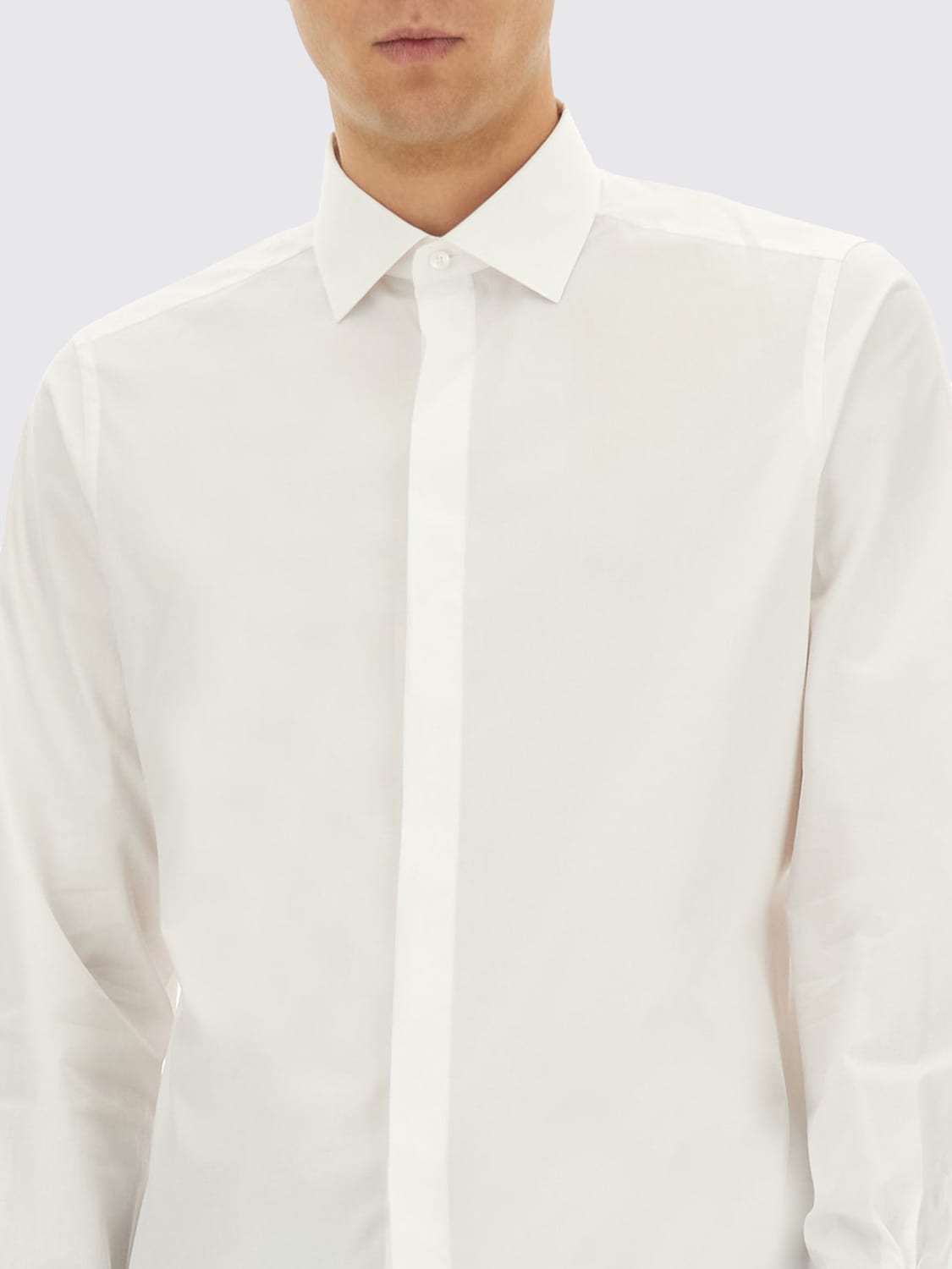 ZEGNA SHIRT: Shirt men Zegna, White - Img 4