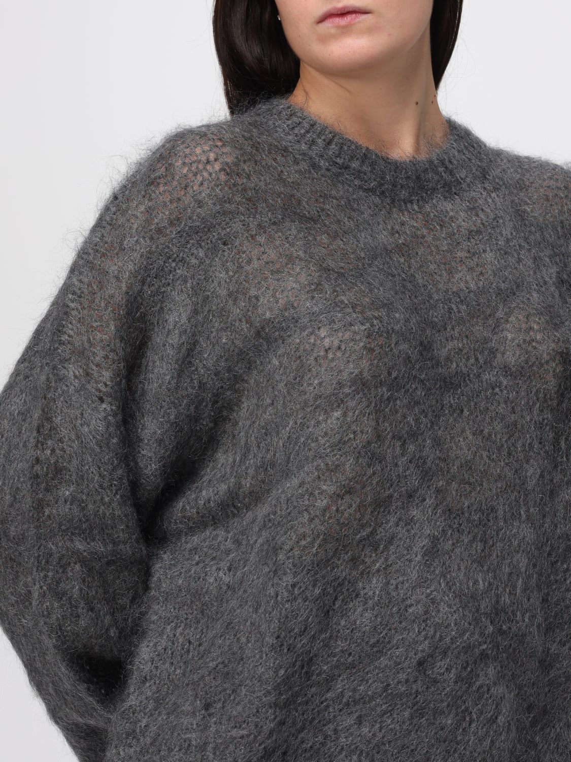 ISABEL MARANT PULLOVER: Pullover damen Isabel Marant, Charcoal - Img 4