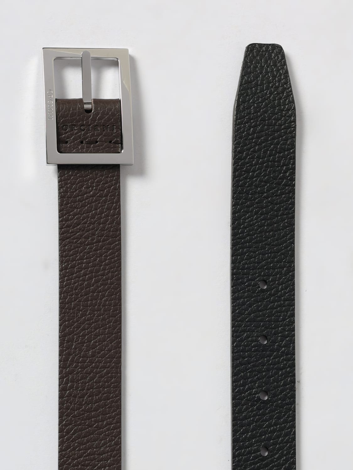 ORCIANI BELT: Belt men Orciani, Ebony - Img 3