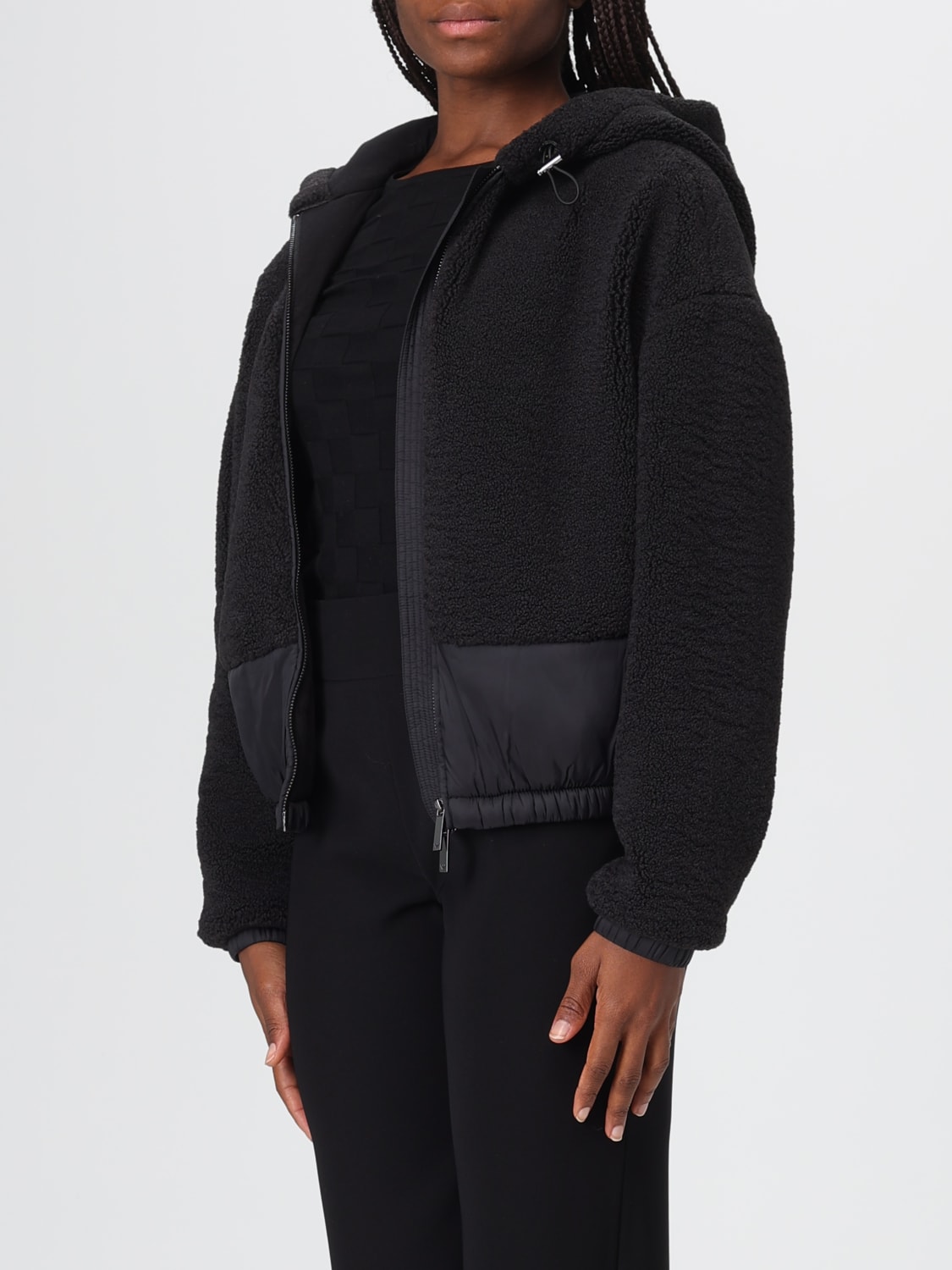 EMPORIO ARMANI JACKET: Jacket woman Emporio Armani, Black - Img 3