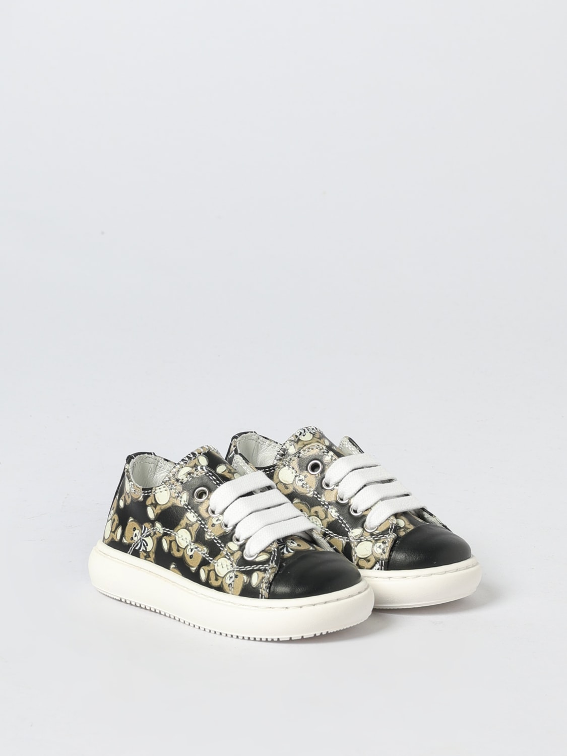 MOSCHINO SNEAKERS: Schuhe kinder Moschino, Silber - Img 2