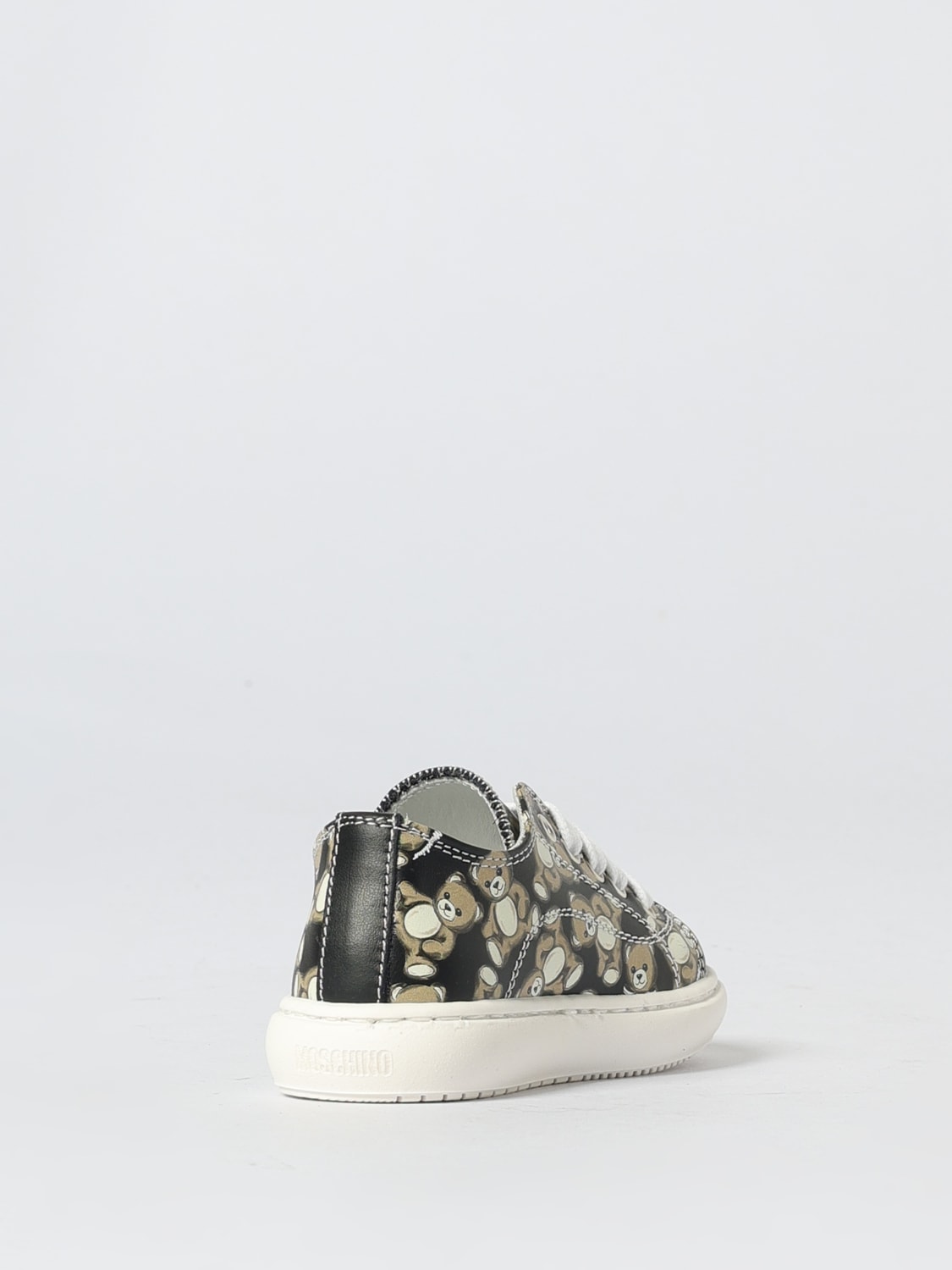 MOSCHINO SNEAKERS: Schuhe kinder Moschino, Silber - Img 3