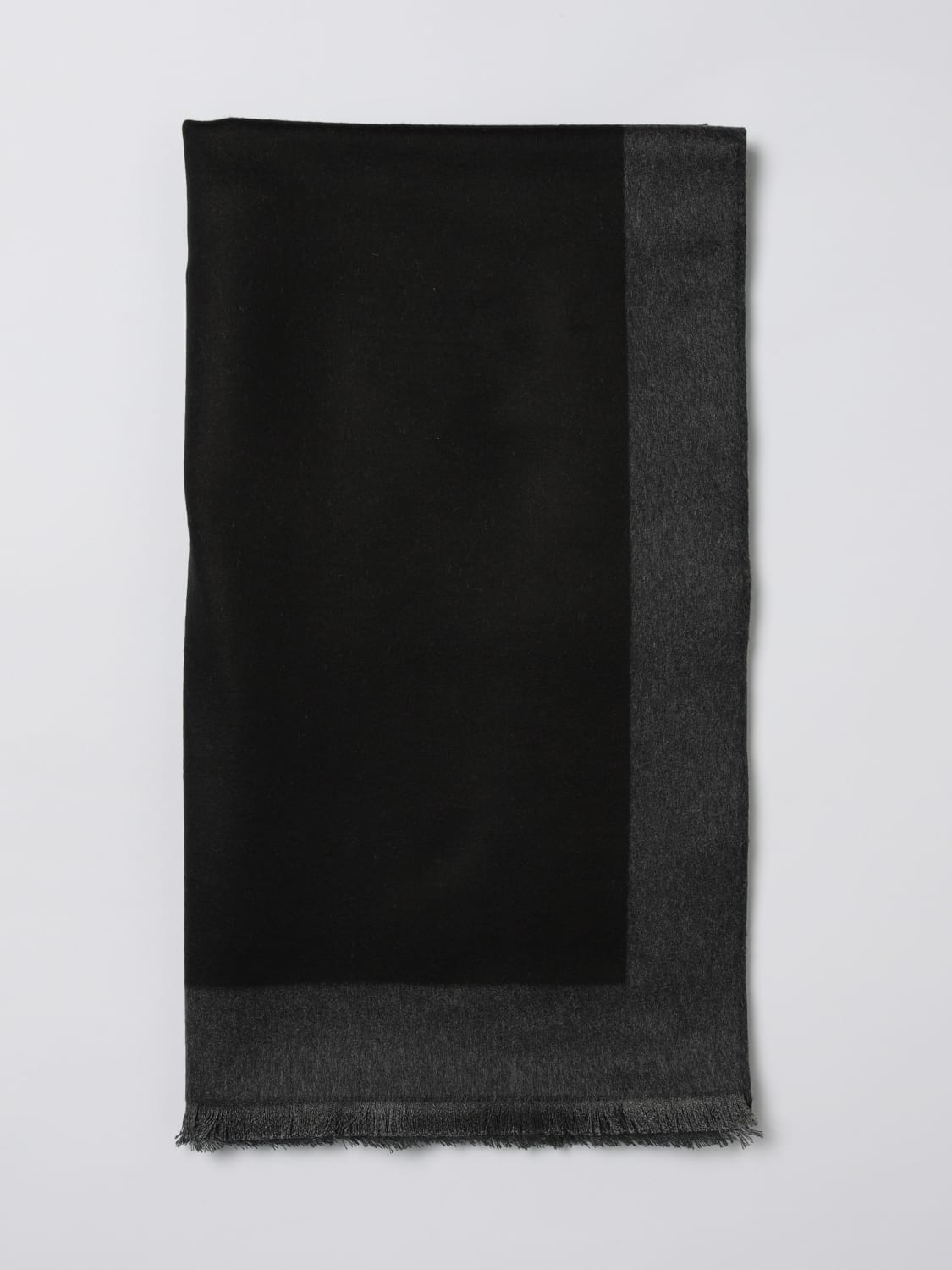 SAINT LAURENT SCARF: Scarf woman Saint Laurent, Black - Img 1