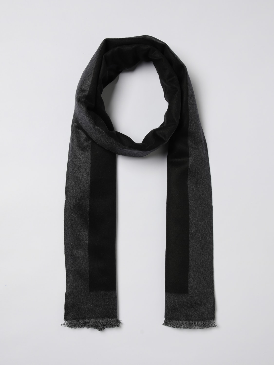 SAINT LAURENT SCARF: Scarf woman Saint Laurent, Black - Img 2