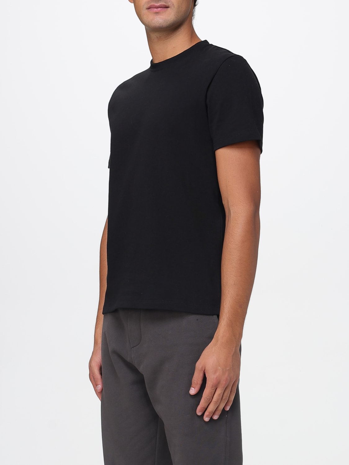 SAINT LAURENT T-SHIRT: T-shirt herren Saint Laurent, Schwarz - Img 4