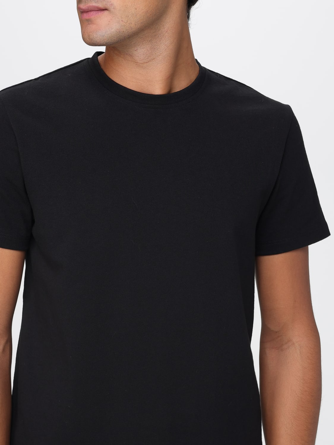 SAINT LAURENT T-SHIRT: T-shirt herren Saint Laurent, Schwarz - Img 5