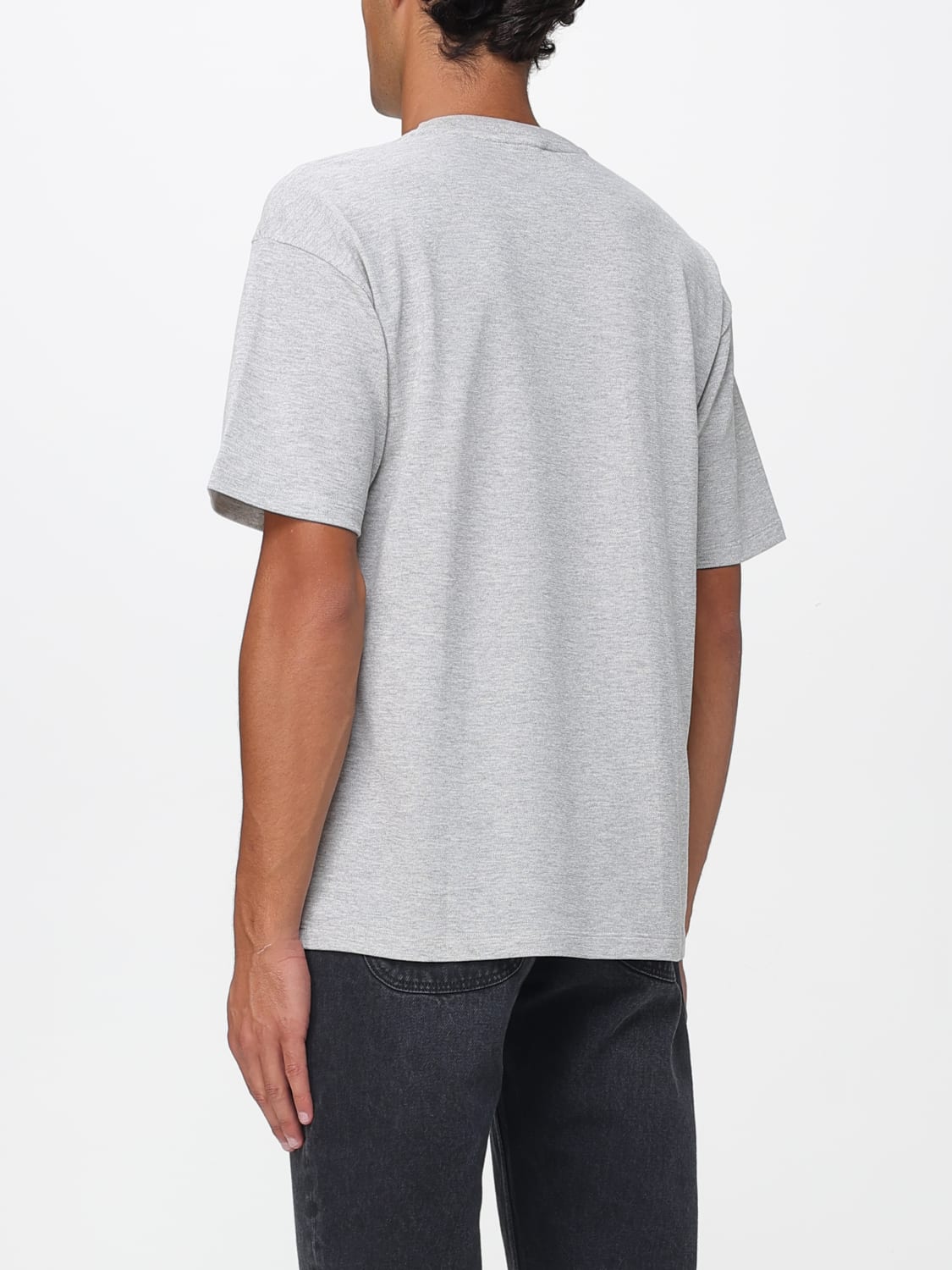 SAINT LAURENT T-SHIRT: T-shirt men Saint Laurent, Grey - Img 3