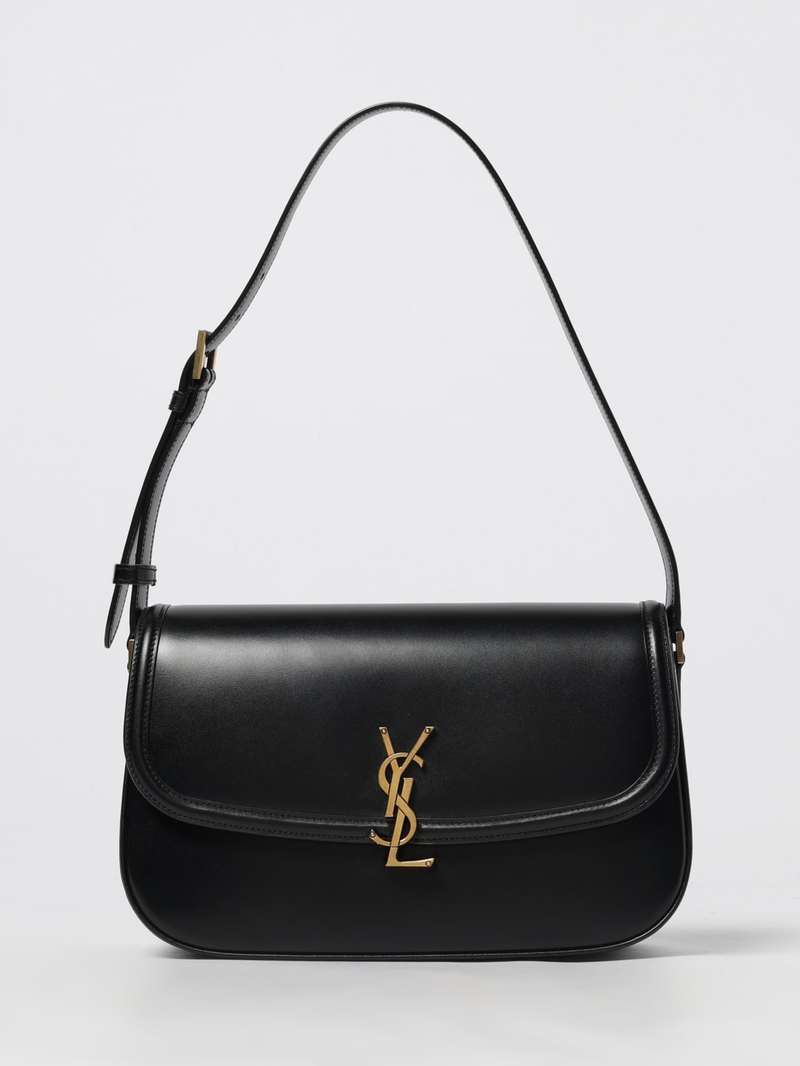 SAINT LAURENT SAC PORTÉ ÉPAULE: Sac porté épaule femme Saint Laurent, Noir - Img 1