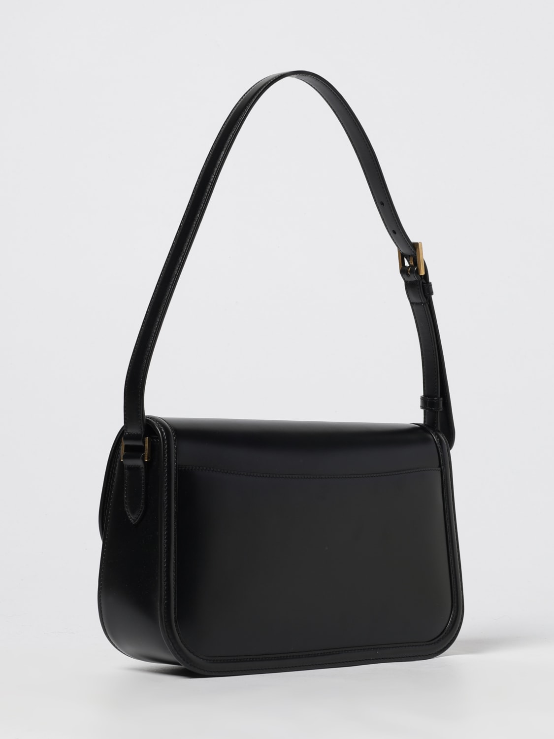 SAINT LAURENT SAC PORTÉ ÉPAULE: Sac porté épaule femme Saint Laurent, Noir - Img 3