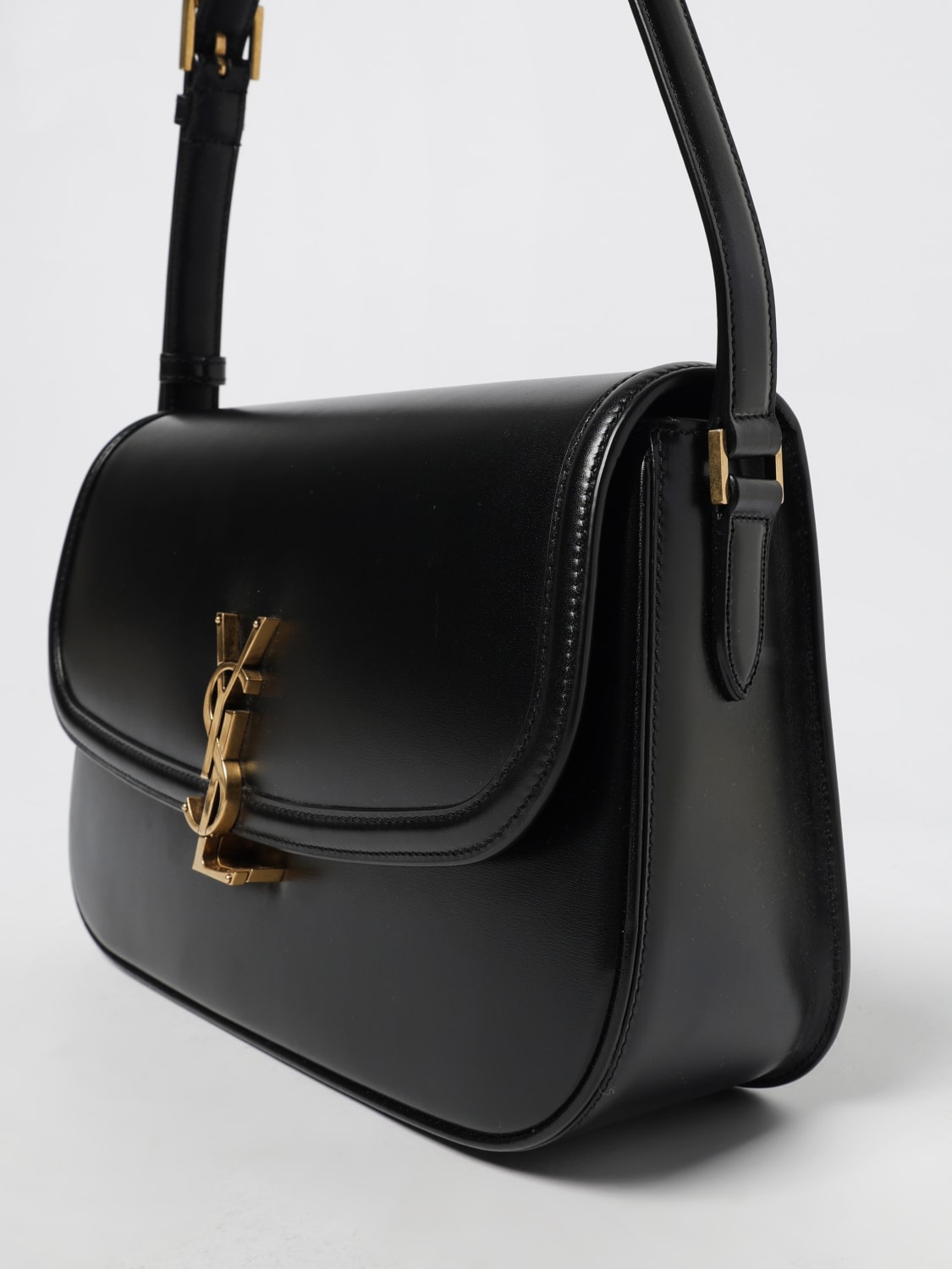 SAINT LAURENT SAC PORTÉ ÉPAULE: Sac porté épaule femme Saint Laurent, Noir - Img 4