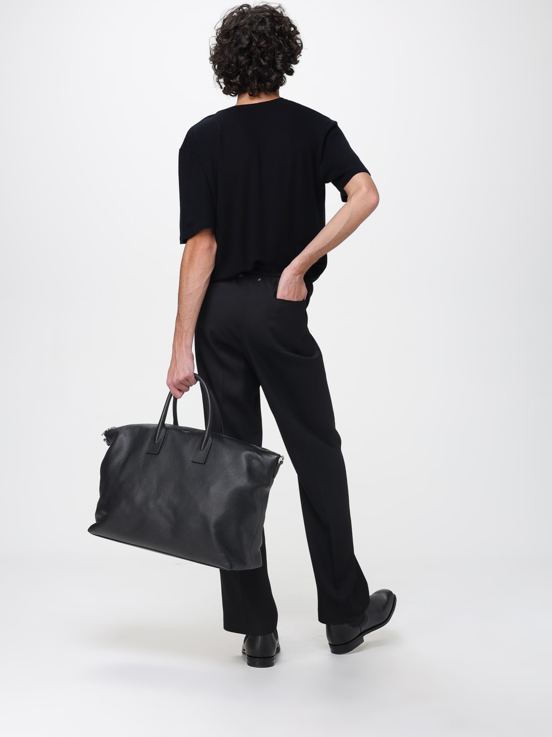 SAINT LAURENT T-SHIRT: T-shirt men Saint Laurent, Black - Img 2