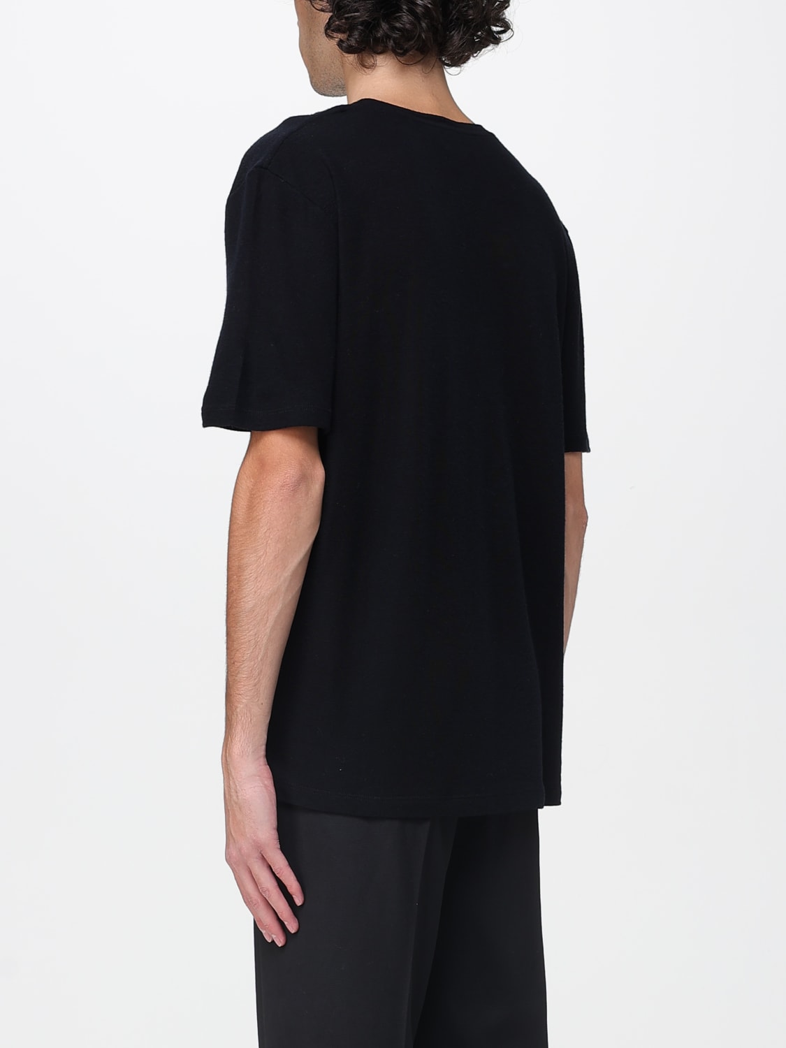 SAINT LAURENT T-SHIRT: T-shirt men Saint Laurent, Black - Img 3