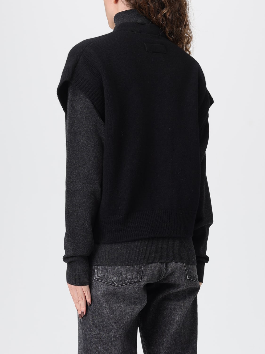 NICHOLSON & NICHOLSON WAISTCOAT: Jacket woman Nicholson & Nicholson, Black - Img 2