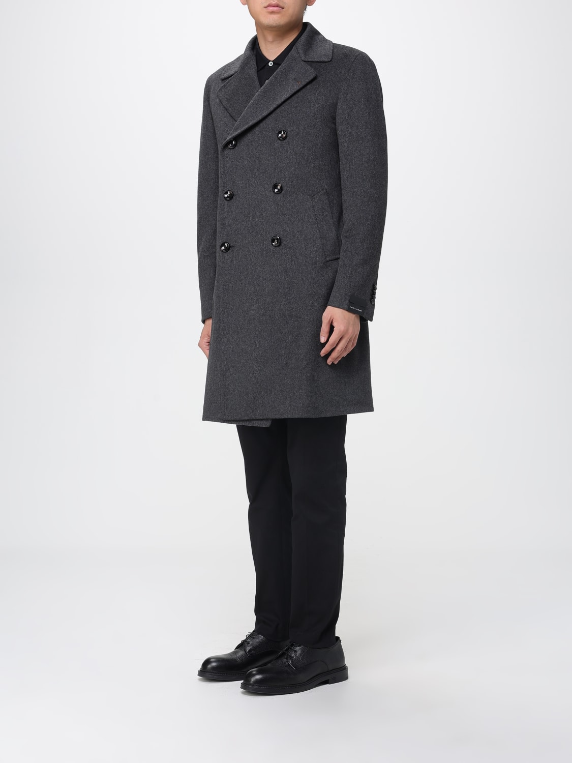 TAGLIATORE COAT: Coat men Tagliatore, Grey - Img 3