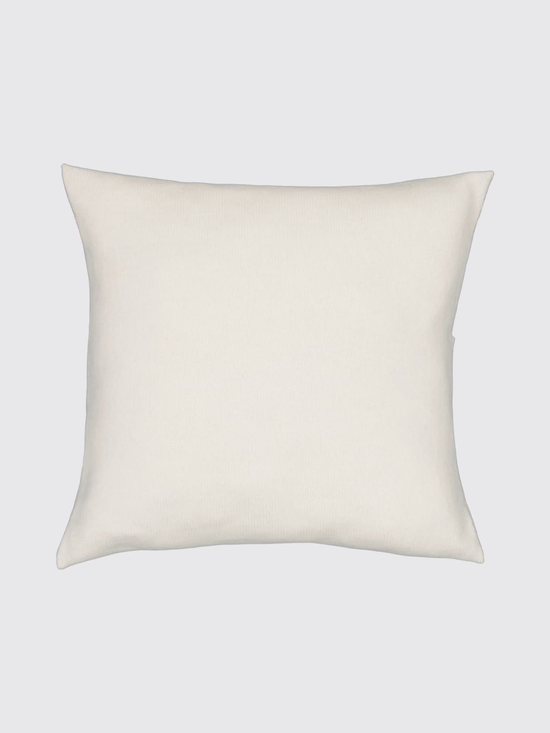 BOBBIN & TRICOT CUSCINI: Cuscino in cashmere Bobbin & Tricot, Panna - Img 1