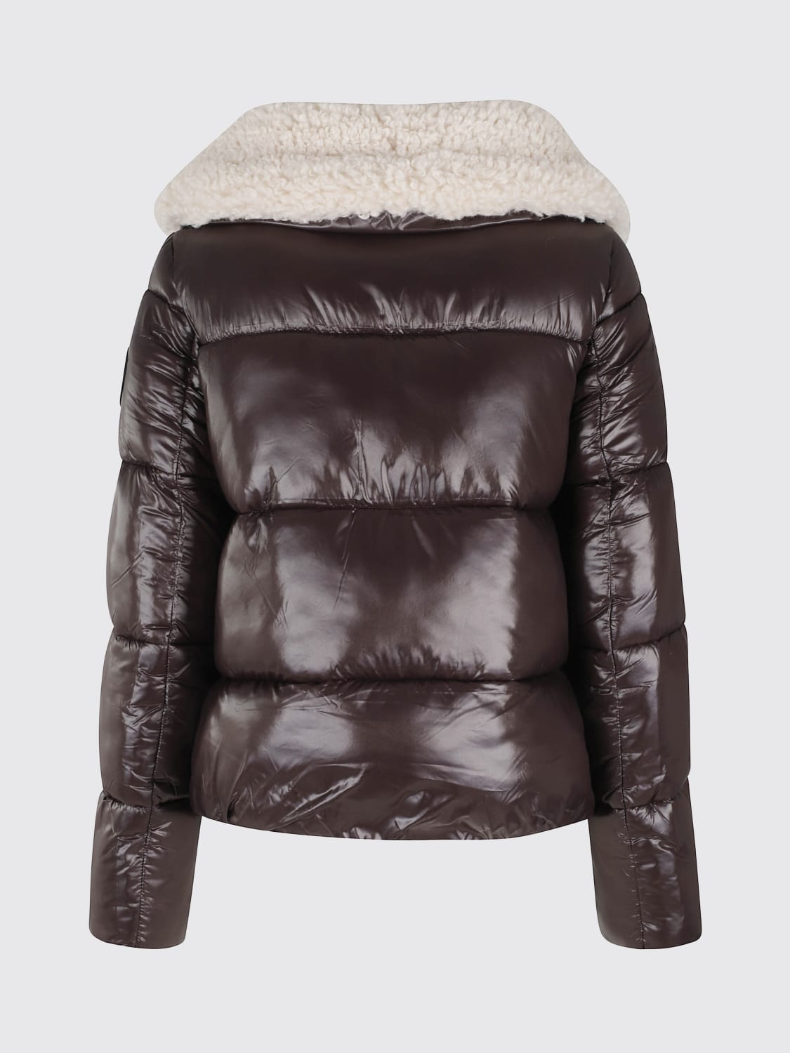 SAVE THE DUCK JACKET: Jacket woman Save The Duck, Brown - Img 2