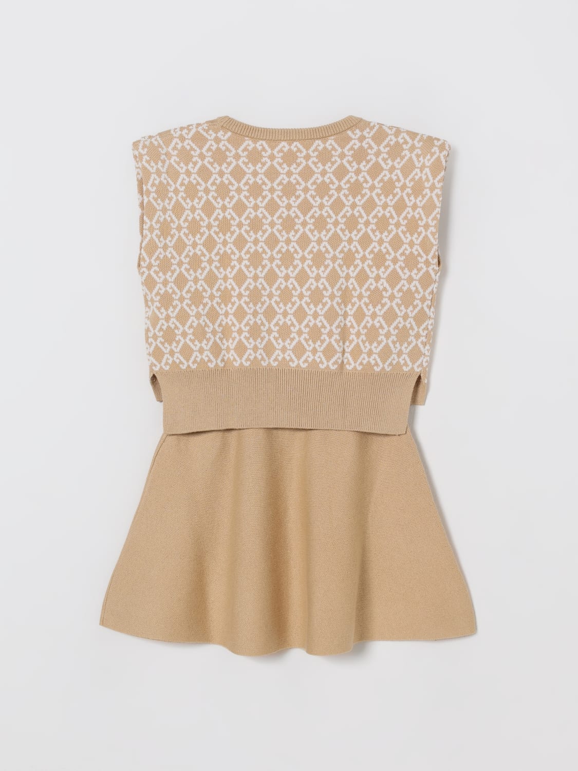 GIVENCHY KOMBINATION: Kleid kinder Givenchy, Sand - Img 2