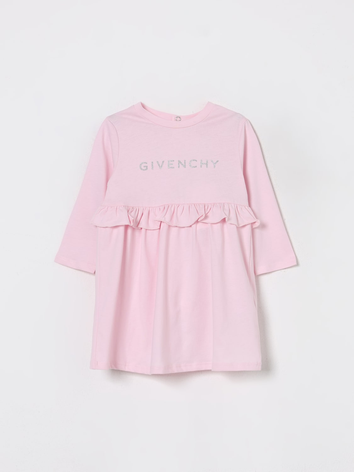 GIVENCHY ROMPER: Romper kids Givenchy, Pink - Img 1