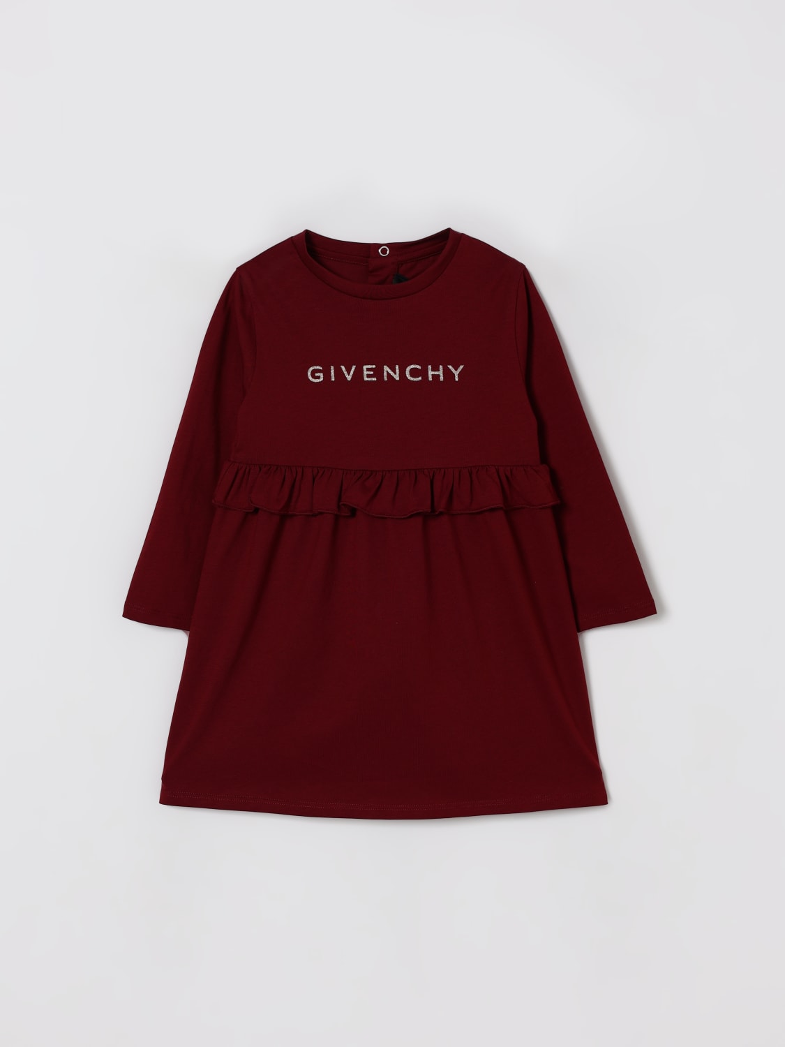GIVENCHY ROMPER: Romper kids Givenchy, Burgundy - Img 1