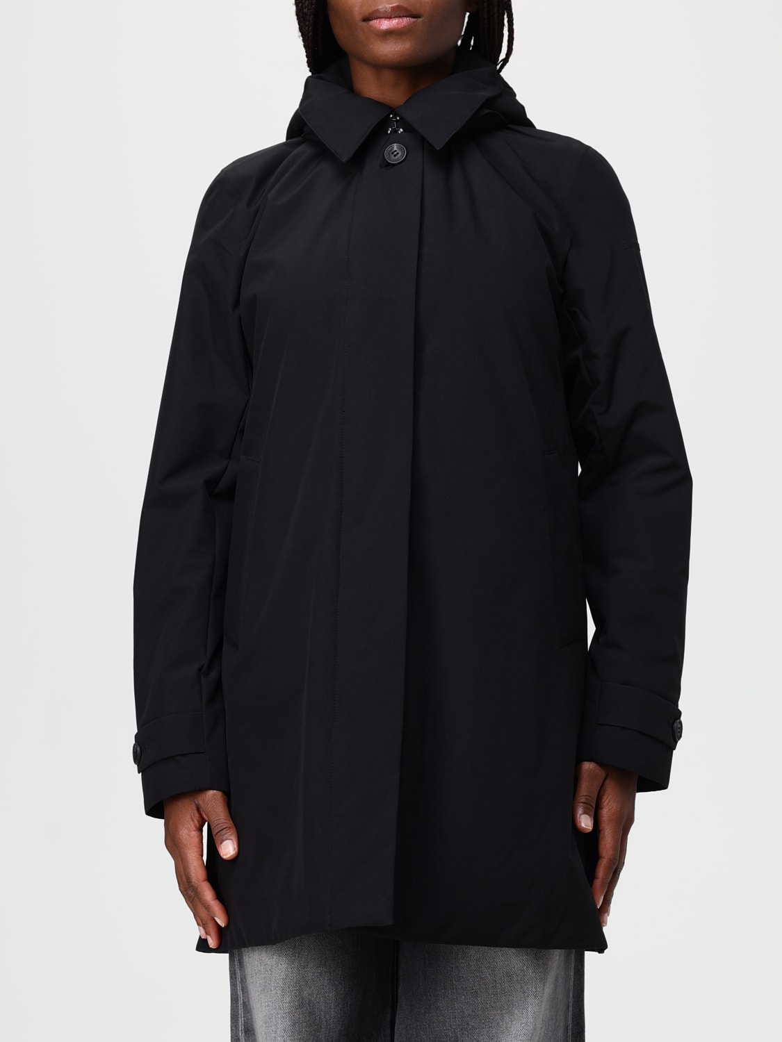 SAVE THE DUCK CHAQUETA: Abrigo mujer Save The Duck, Negro - Img 1