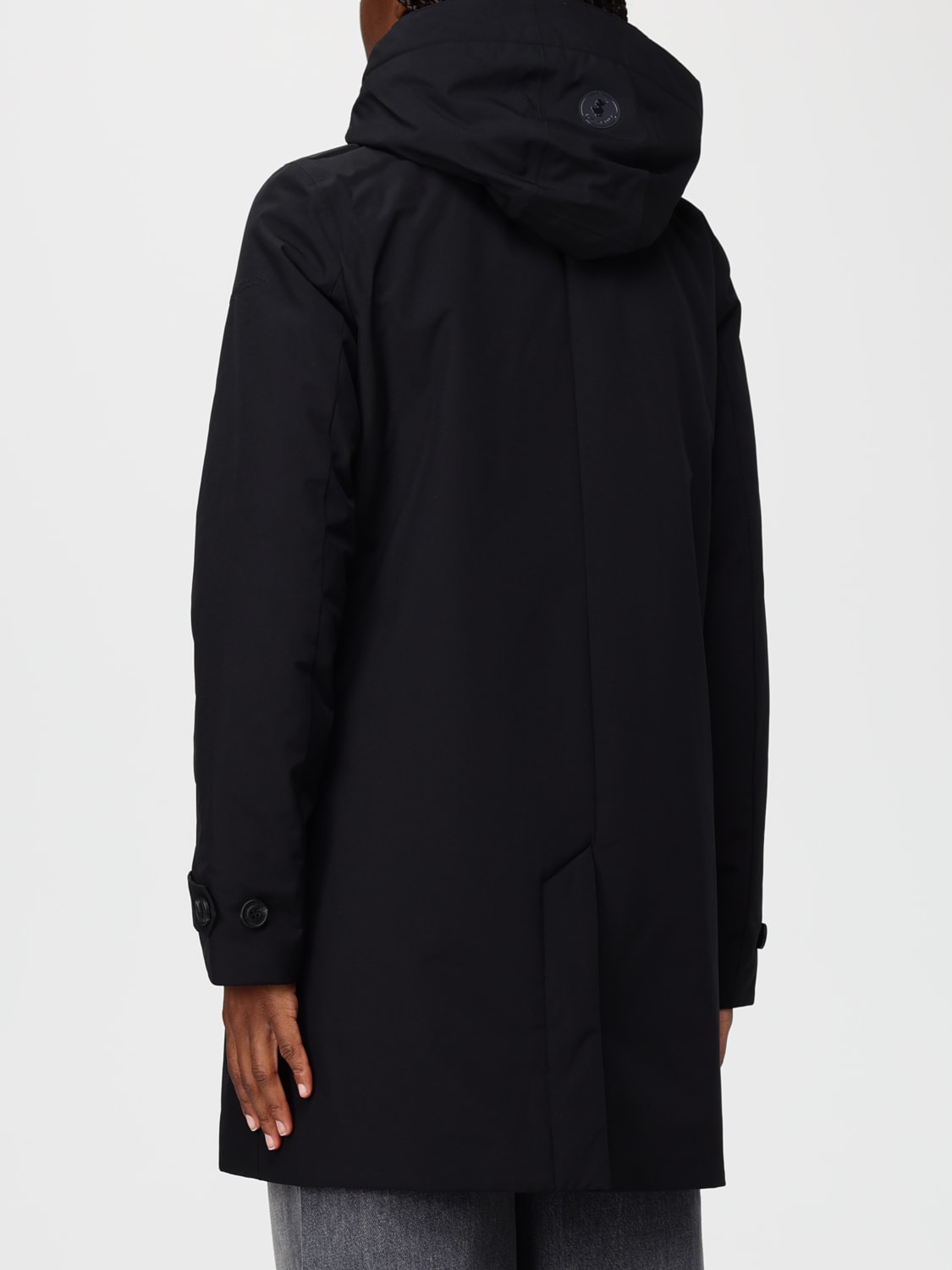 SAVE THE DUCK CHAQUETA: Abrigo mujer Save The Duck, Negro - Img 2