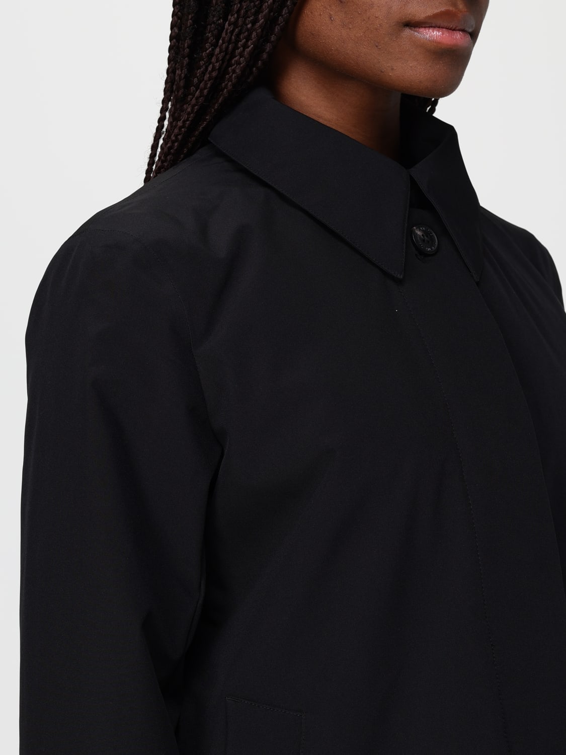 SAVE THE DUCK CHAQUETA: Abrigo mujer Save The Duck, Negro - Img 4