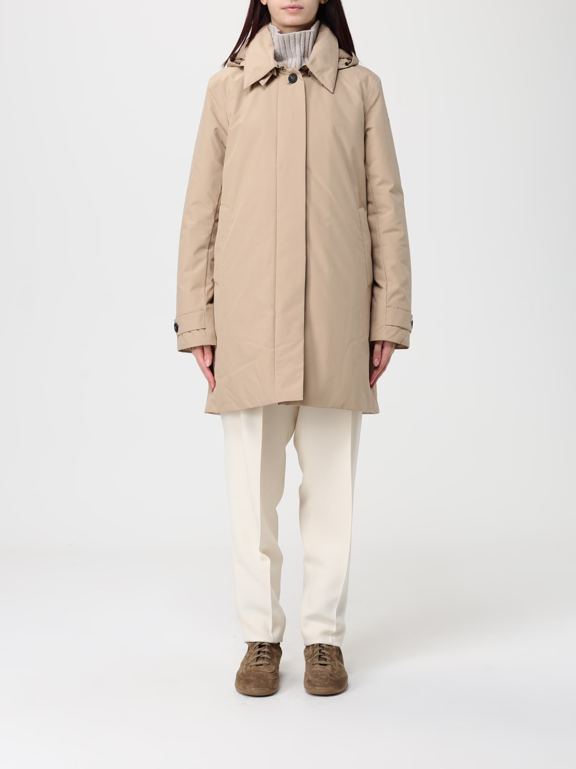 SAVE THE DUCK JACKE: Mantel damen Save The Duck, Beige - Img 1