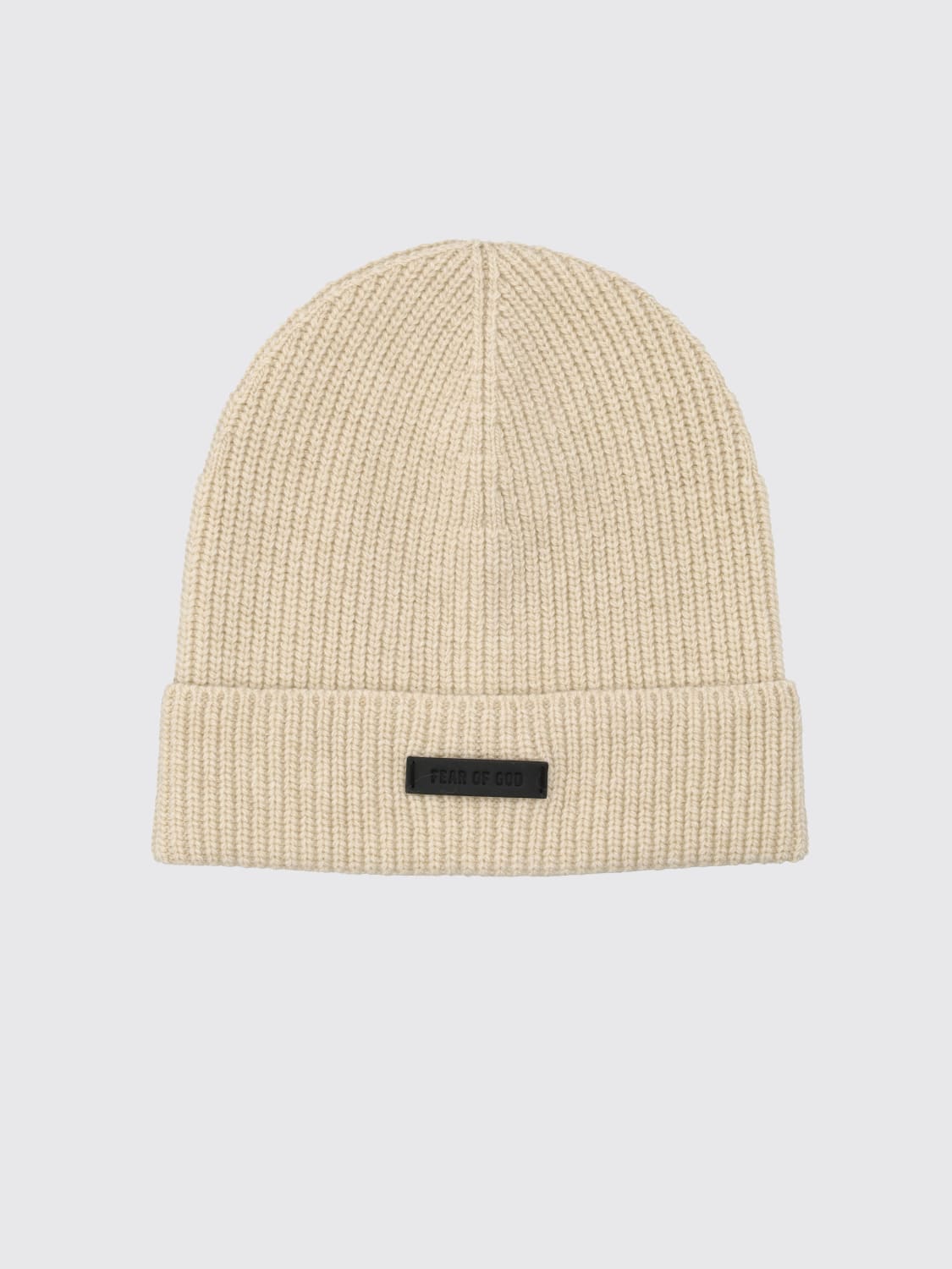 FEAR OF GOD GORRO: Gorro hombre Fear Of God, Blanco - Img 1