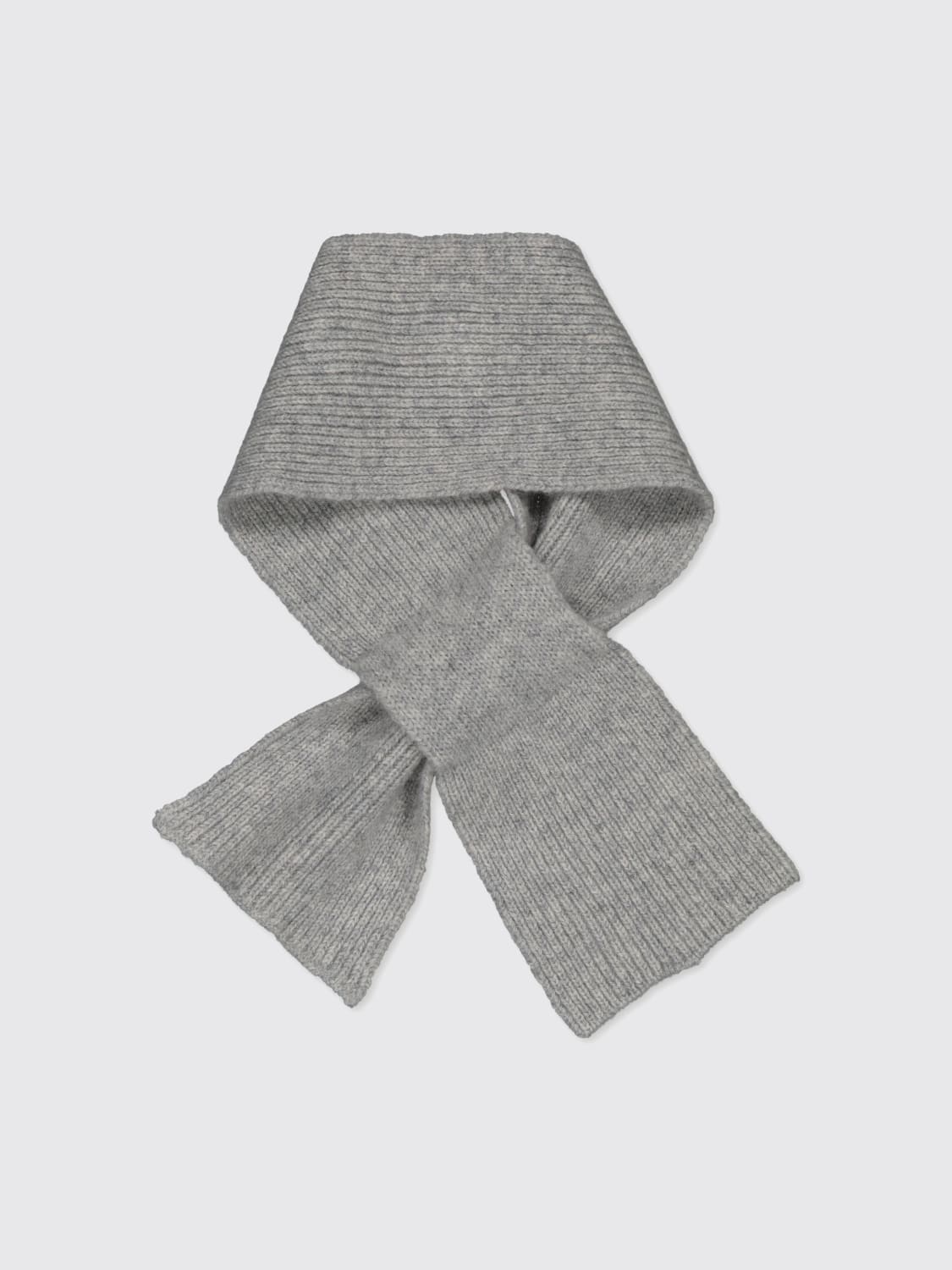 BOBBIN & TRICOT SCIARPA BEBÈ: Sciarpa in cashmere Bobbin & Tricot, Grigio - Img 2