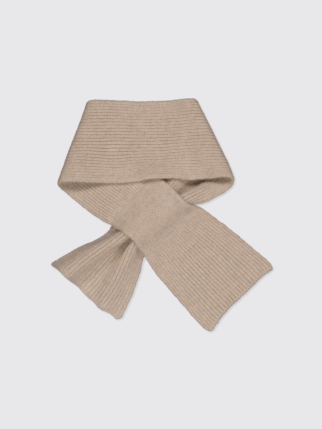 BOBBIN & TRICOT SCARF: Scarf kids Bobbin & Tricot, Beige - Img 2