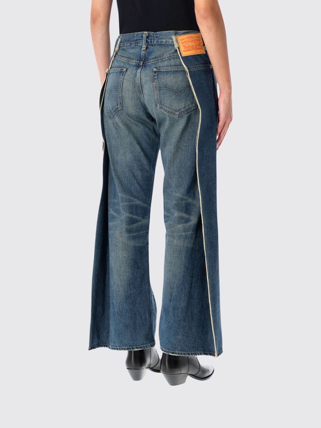 JUNYA WATANABE JEANS: Jeans damen Junya Watanabe, Blau - Img 2