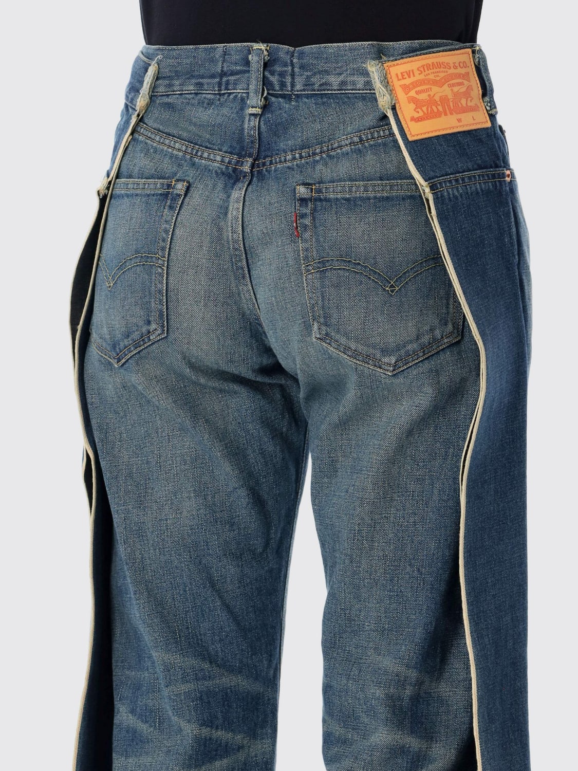 JUNYA WATANABE JEANS: Jeans damen Junya Watanabe, Blau - Img 3