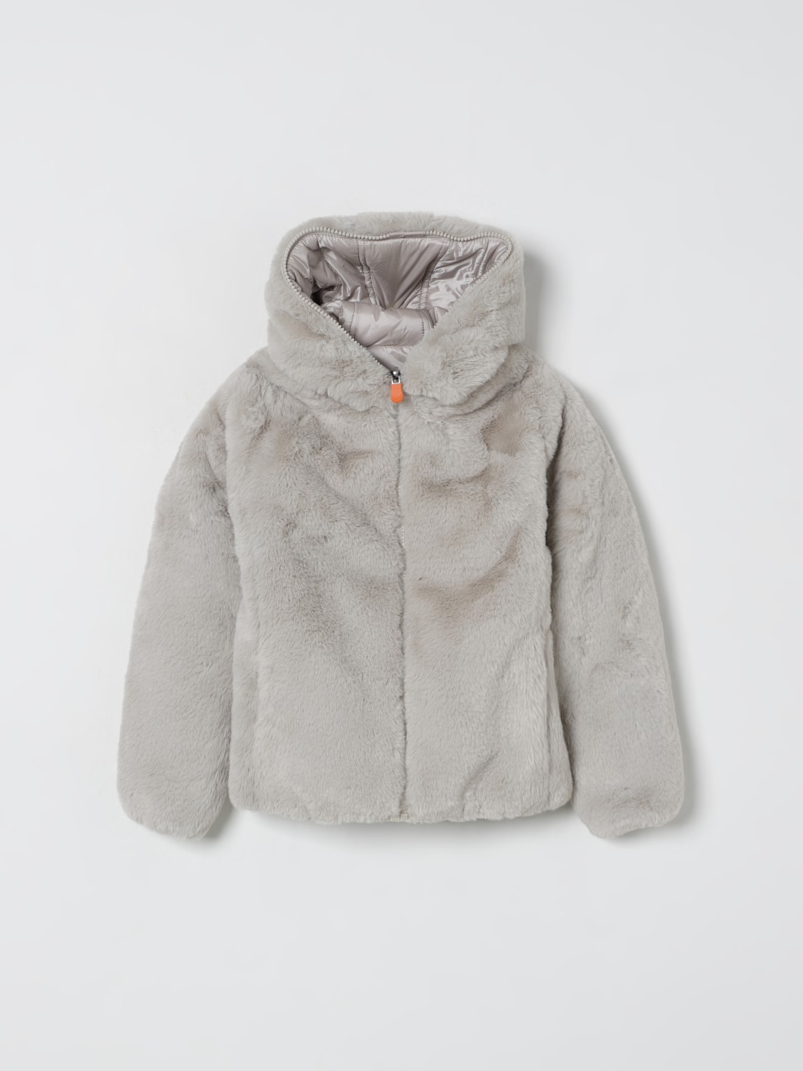 SAVE THE DUCK ABRIGO: Abrigo de pelo sintético niños Save The Duck, Beige - Img 1