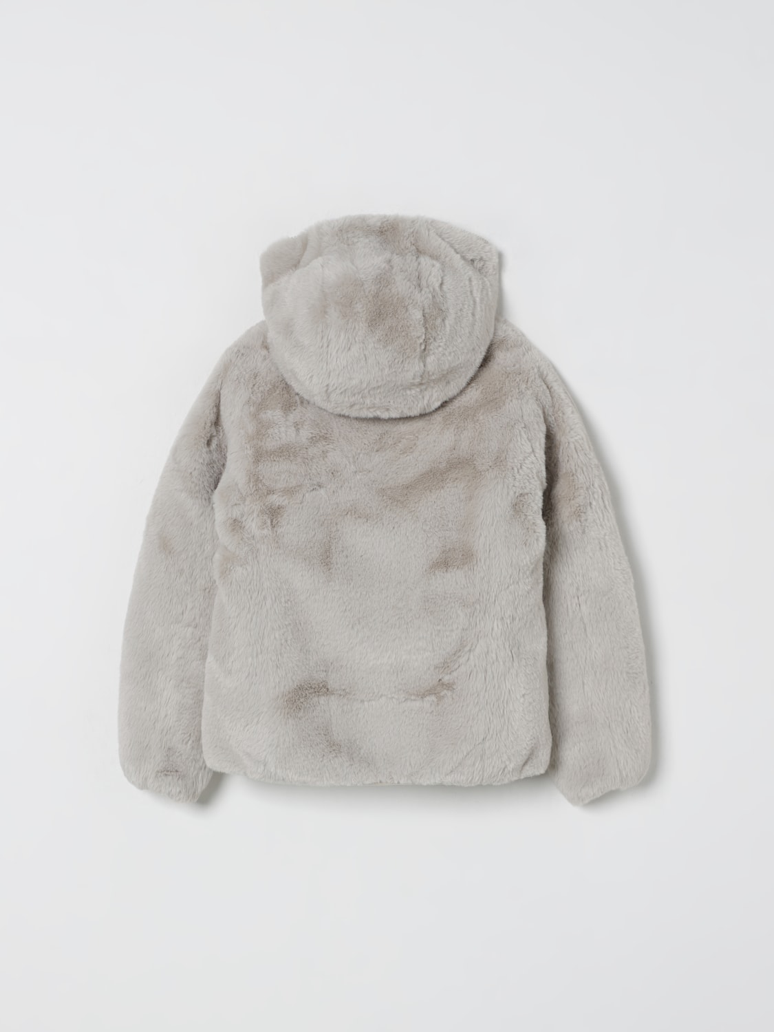 SAVE THE DUCK ABRIGO: Abrigo de pelo sintético niños Save The Duck, Beige - Img 2